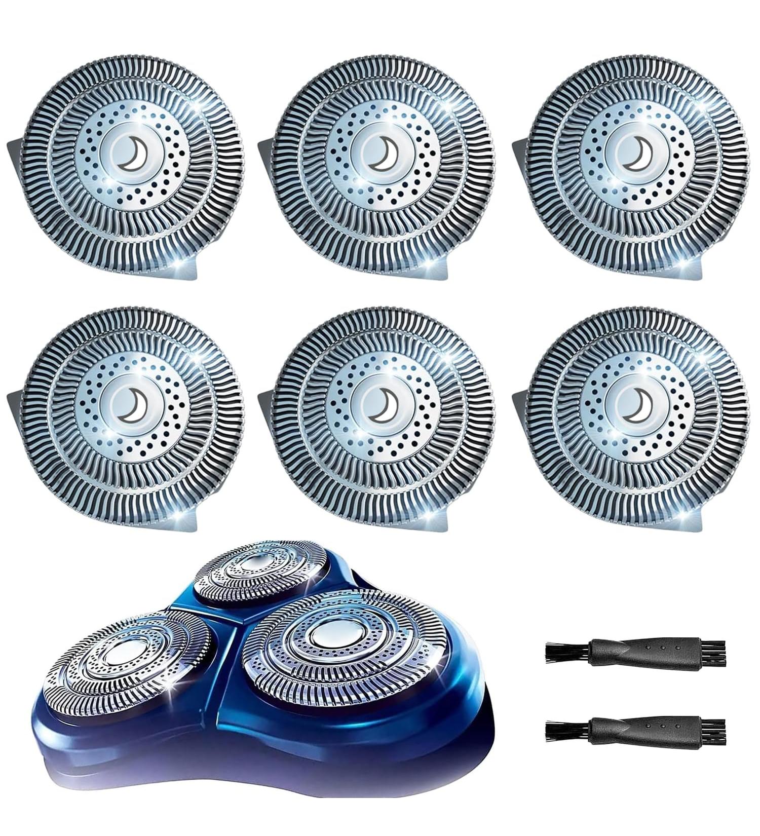HQ9 Replacement Heads for Philips Norelco Electric Shavers | Compatible Blades for Speed XL Series | HQ9 Blades for Models 8140XL 8160XL 8170XL & More - Buy Online on GoSupps.com