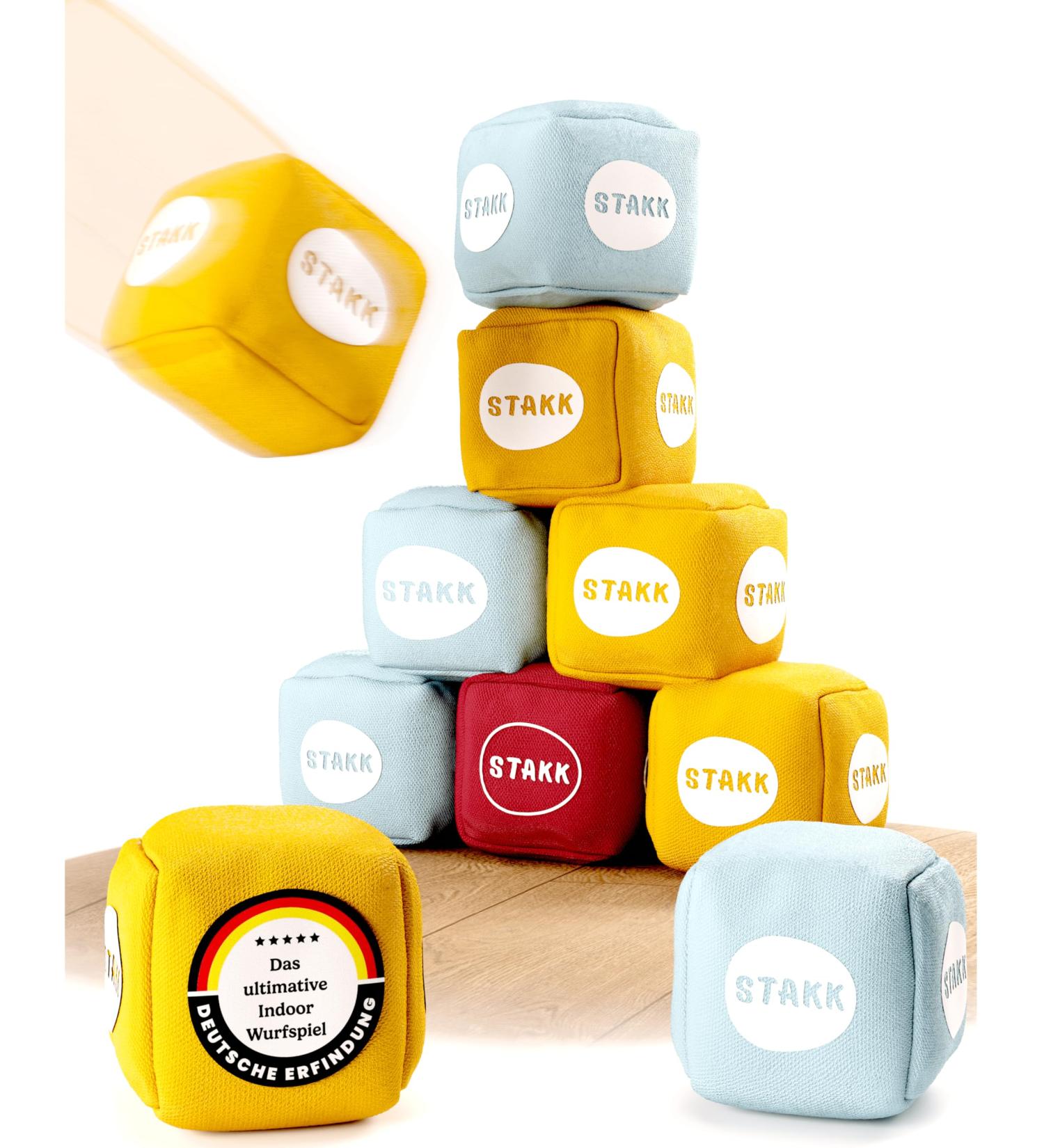 Softstakk: The Ultimate Outdoor Game for Family Fun | Boccia & Boule Redefined | Perfect for Garden Park & Beach | Skill & Strategy Game for All Ages - Buy Online on GoSupps.com