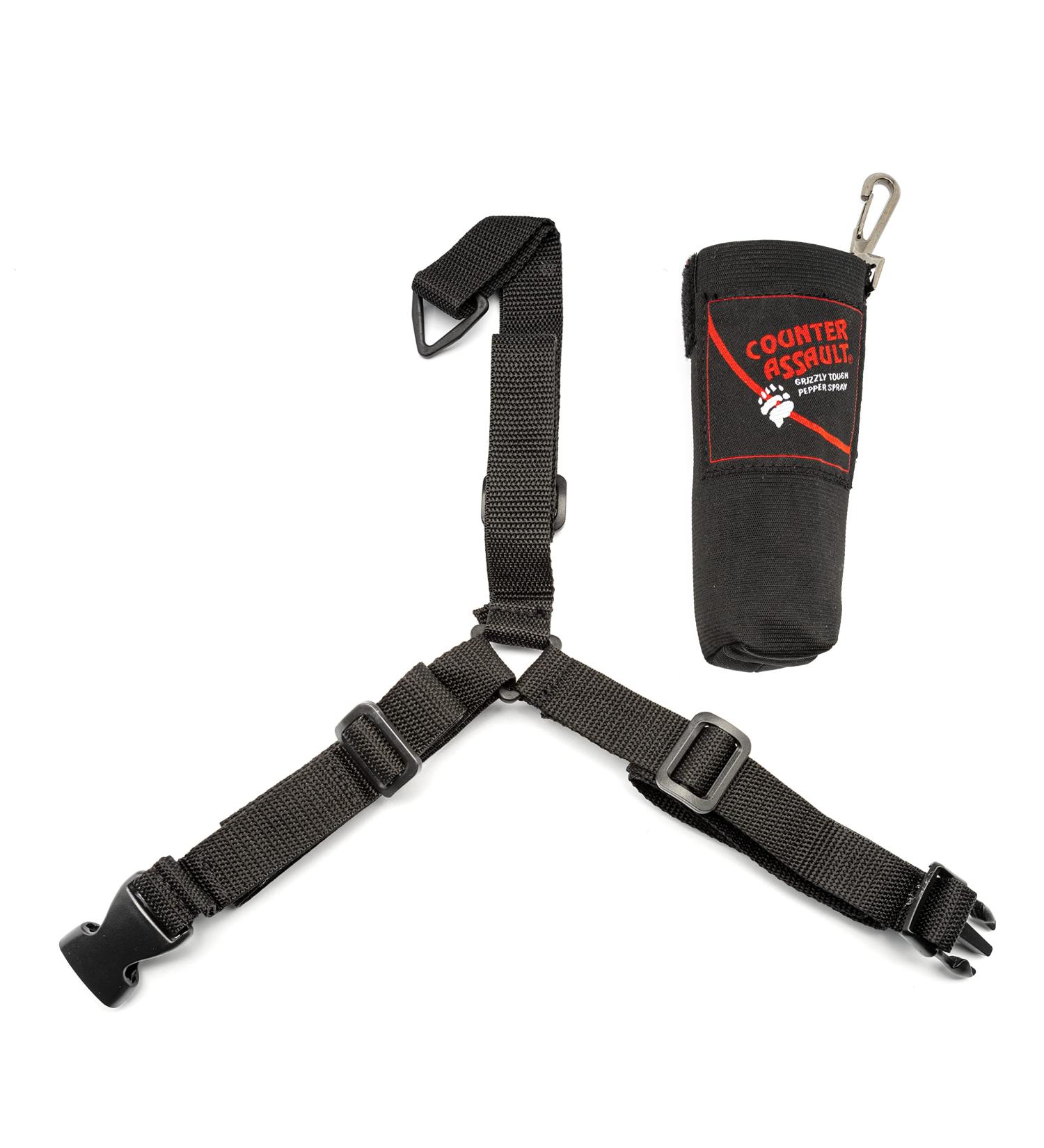 Counter Assault 3 in 1 Chest Holder - Black | Secure and Convenient Solution - Buy Online on GoSupps.com