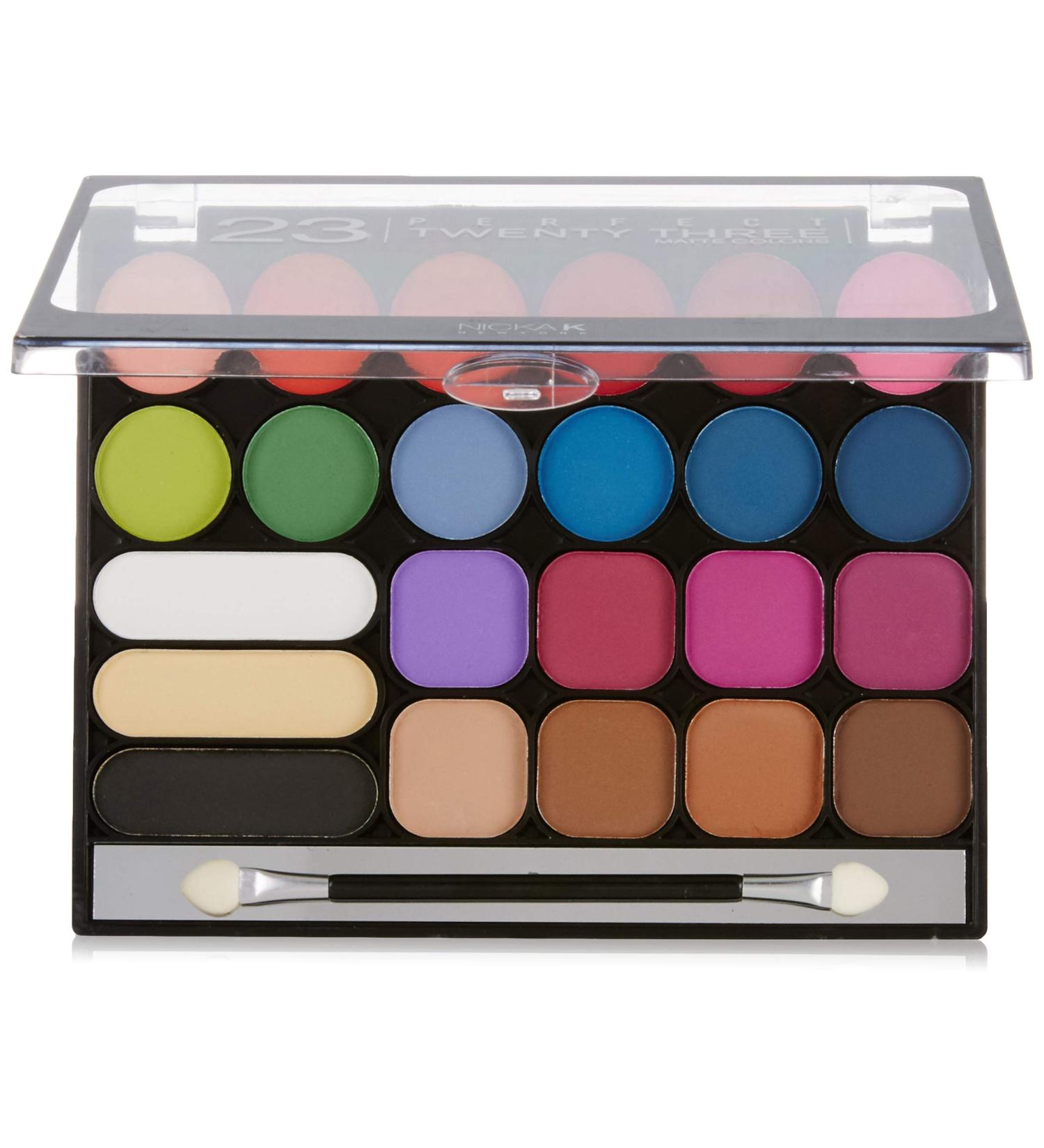 Nicka K Perfect Twenty-Three Colors (Matte) Eyeshadow Palette 01 (ap9a) 0.4 Pounds