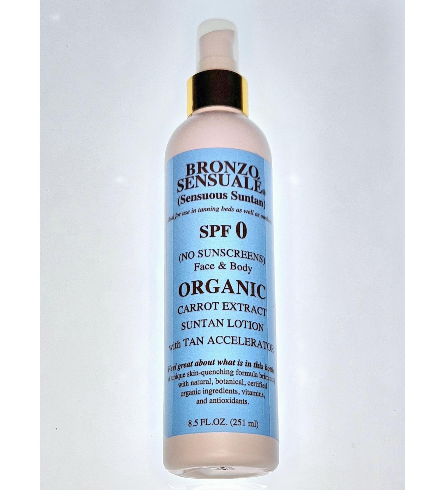 Buy SPF 0 Organic Carrot Lotion (6 oz) - Hydrating & Natural Sun Protection - International Shipping Available - Buy Online on GoSupps.com