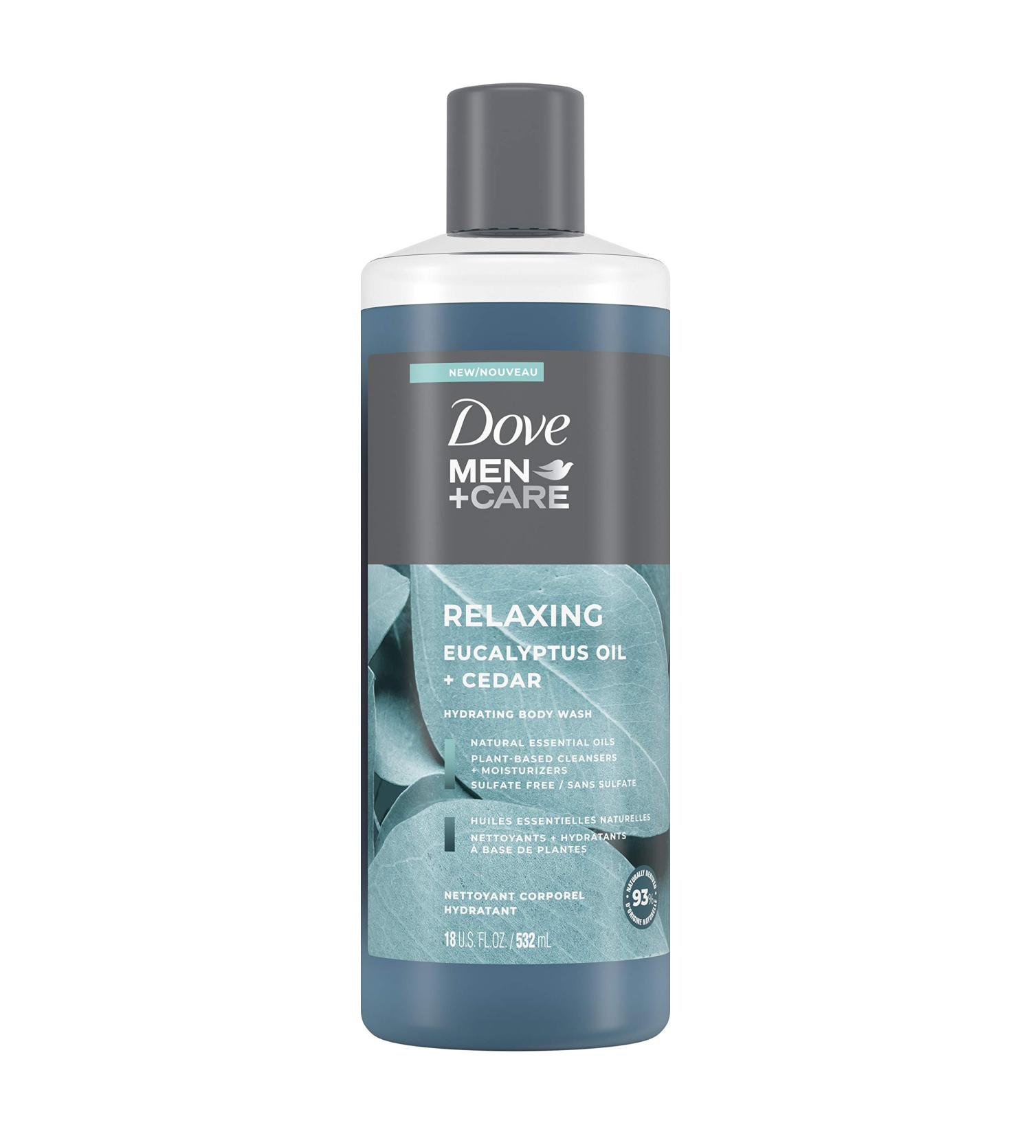 Dove Men+Care Eucalyptus Cedar Body Wash for Men - 18 oz - Buy Online on GoSupps.com