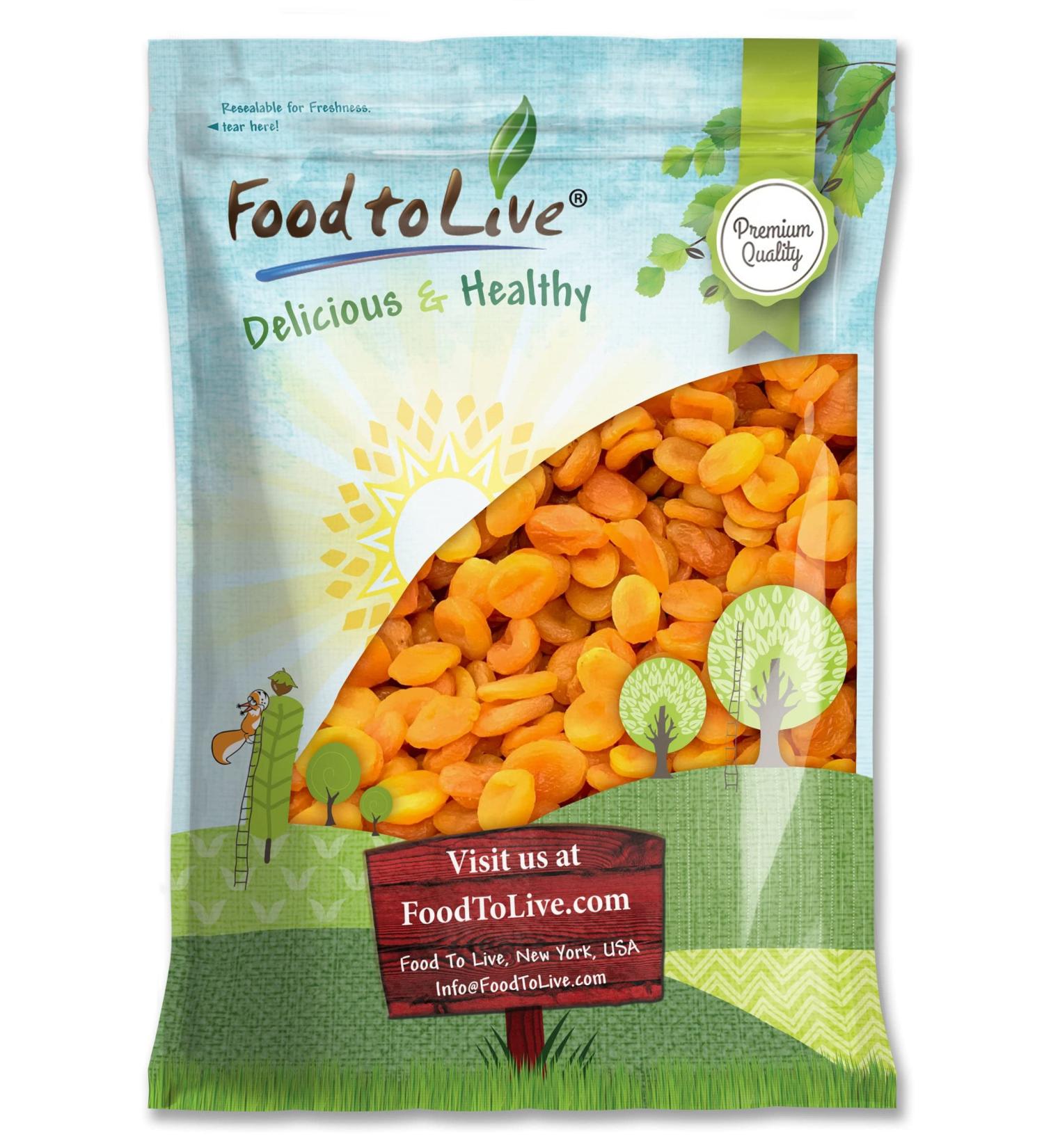 Non-GMO Verified Dried Apricots 8 lbs | Kosher & Vegan | Bulk from Turkey - Buy Online on GoSupps.com