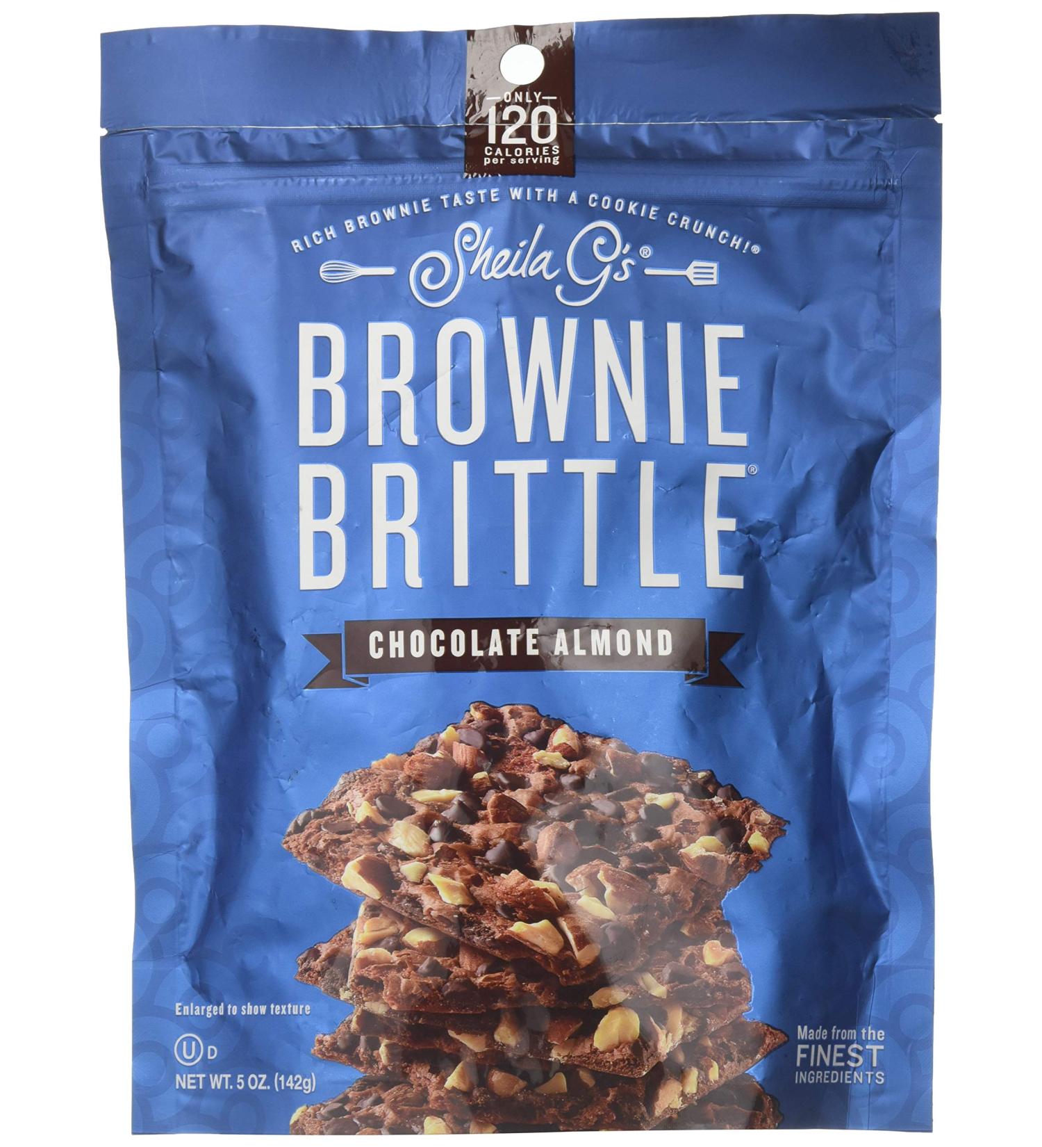 Sheila G's Brownie Brittle Chocolate Almond - 5 oz Crunchy Snack - Buy Online on GoSupps.com