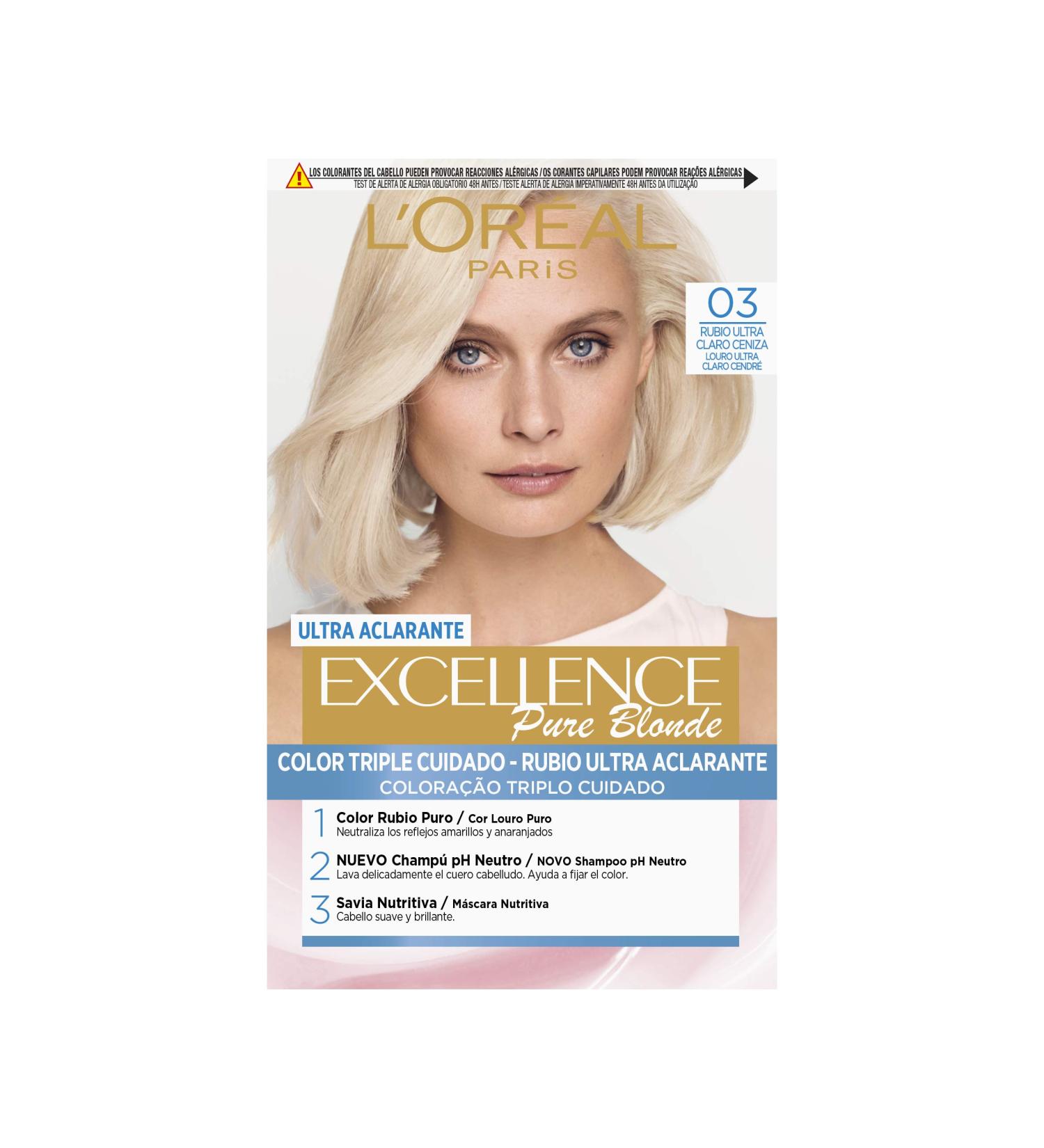 Excellence Blonde N.3 Ivory - Premium International Shipping for Stunning Hair Color - Buy Online on GoSupps.com