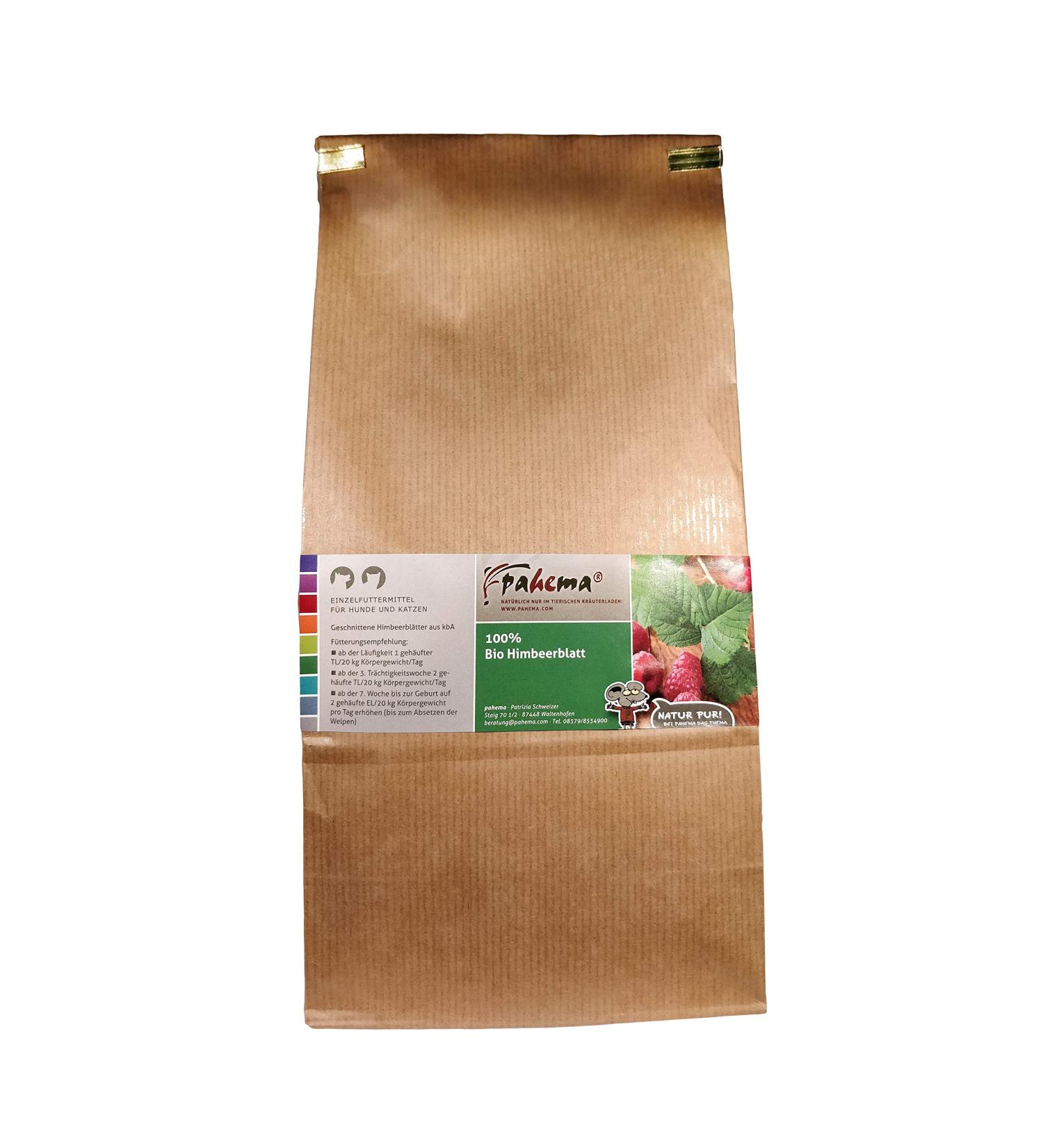 pahema organic raspberry leaves/raspberry leaf 250 g - for dogs - 100% natural