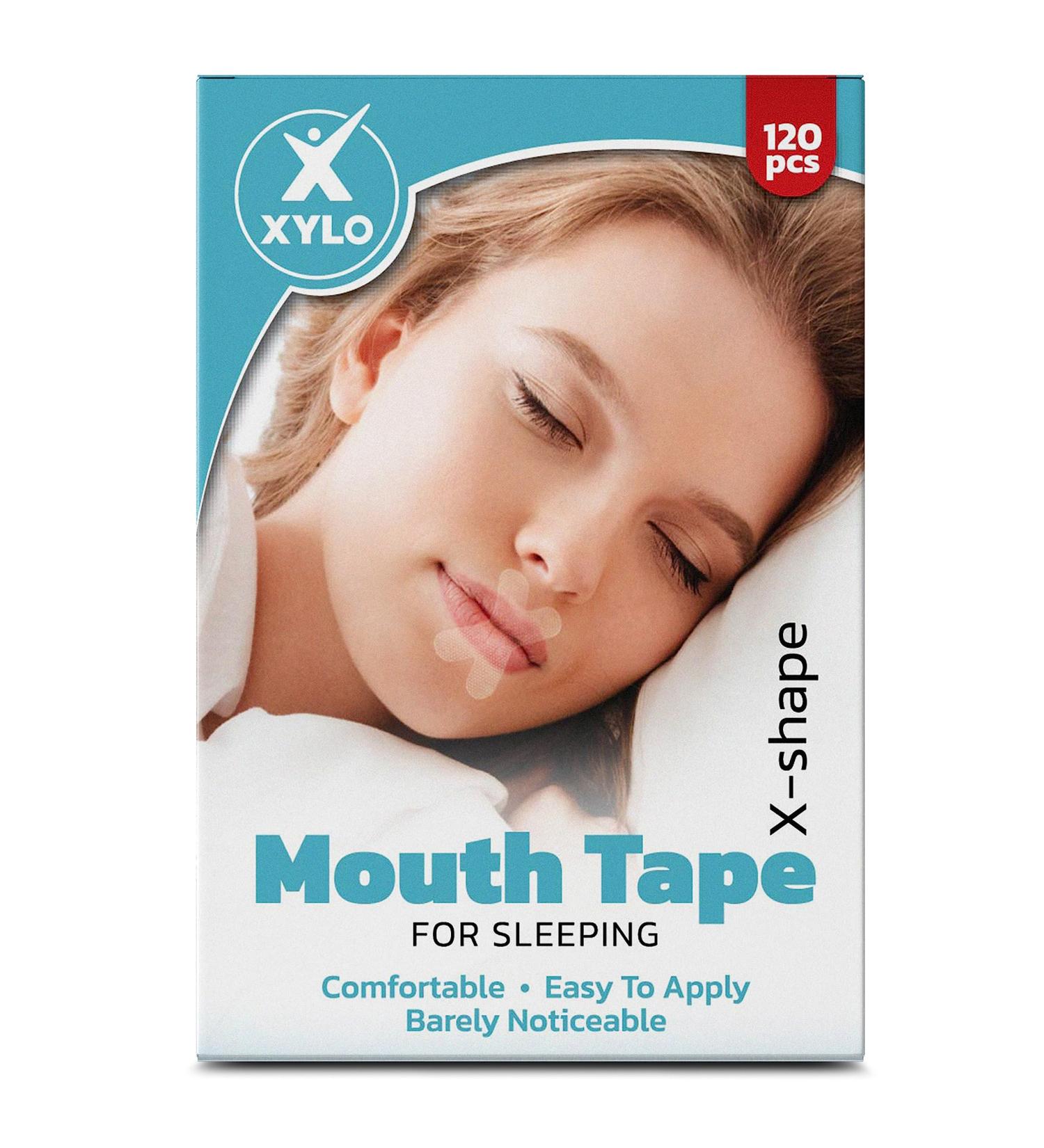 120 Pcs Mouth Tape for Nasal Breathing and Snoring | Sleep Strips for Mouth Breathing Prevention - Buy Online on GoSupps.com