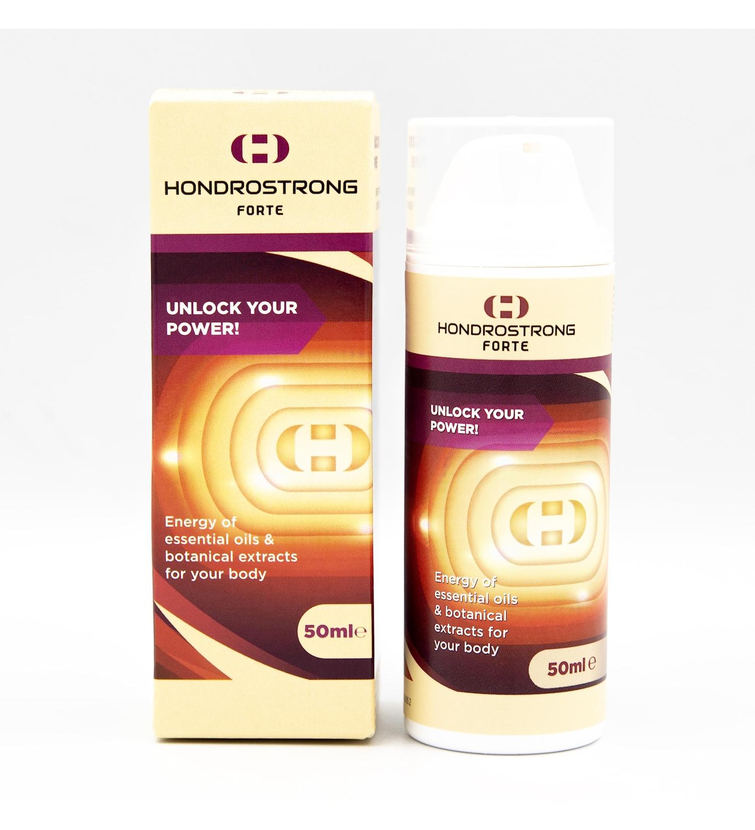 HONDROSTRONGFORTE | Herbal Extract Gel with Peppermint Eucalyptus Horse Chestnut & Maritime Pine - 50ml | Fast International Shipping - Buy Online on GoSupps.com