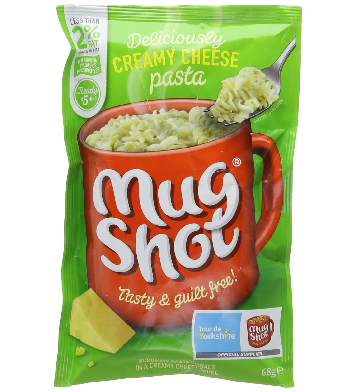 Creamy Cheese Pasta Mug Shot - Quick and Delicious Meal Option - Buy Online on GoSupps.com