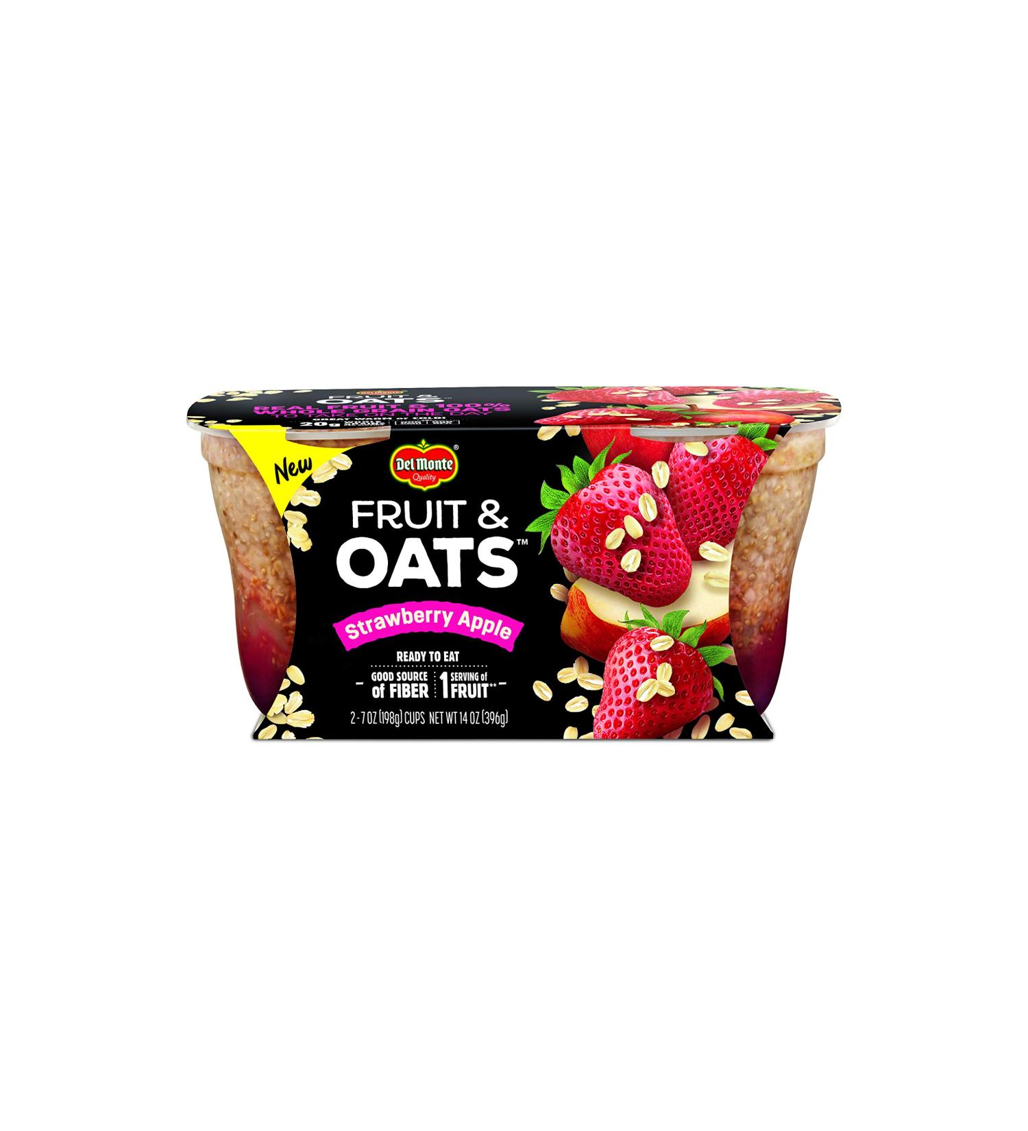 Del Monte Fruit and Oats Snack Cups - 7 Ounce | Nutritious and Delicious Snack Option - Buy Online on GoSupps.com