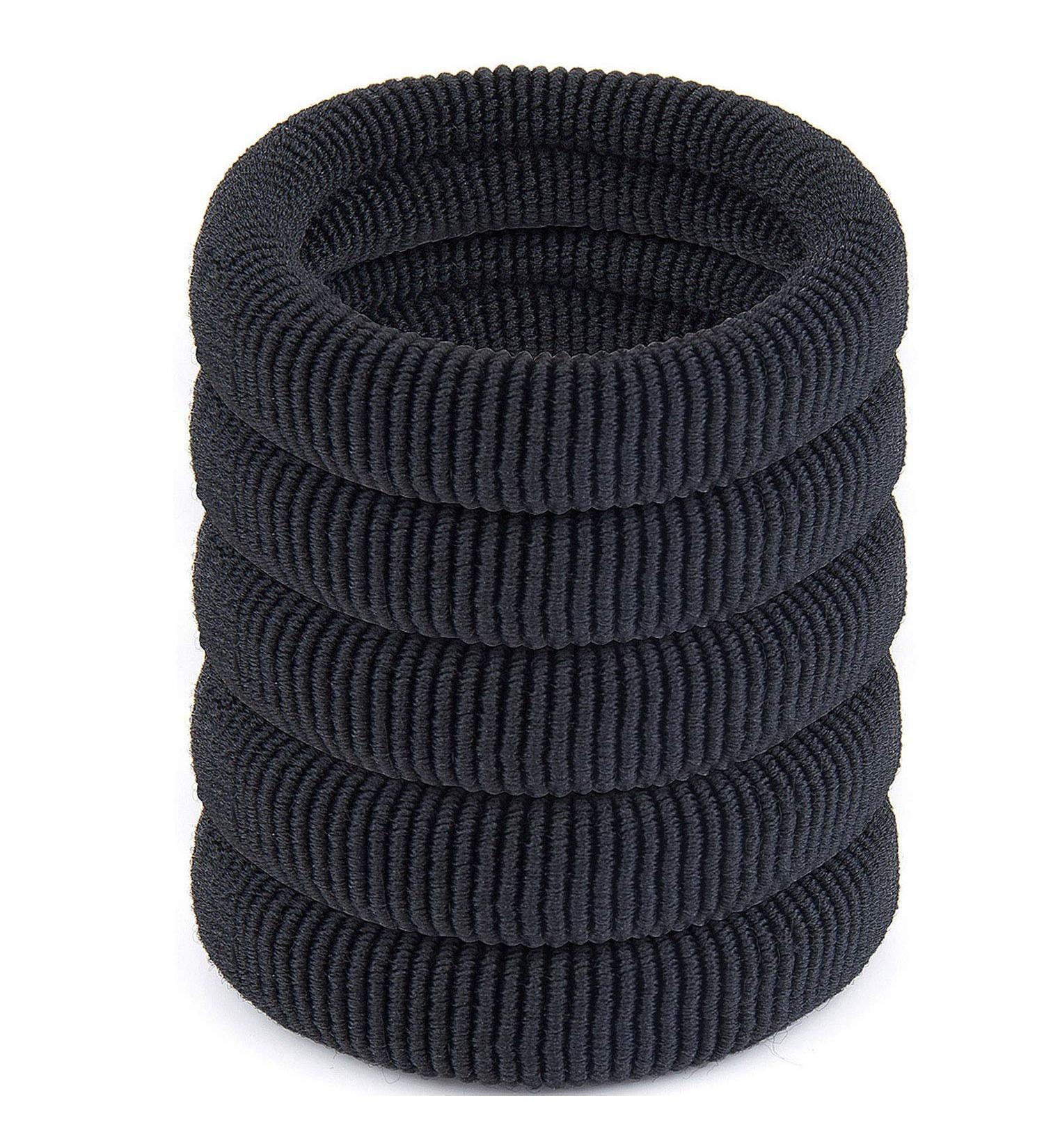 50 Pieces Hair Bands for Girls | ZWOOS Non-Metal Elastic Hair Ties for Thick Heavy Long & Curly Hair - International Shipping Available - Buy Online on GoSupps.com