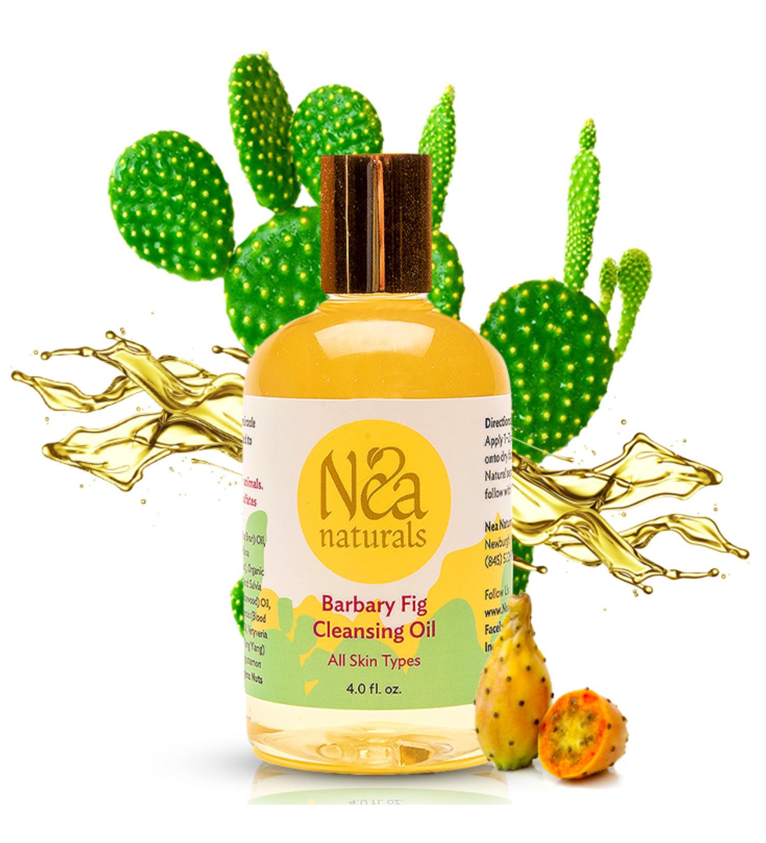 Barbary Fig Cleansing Oil | Natural Anti-Aging Makeup Remover | Facial Cleanser for All Skin Types | 4.0 fl. oz - Shop Internationally - Buy Online on GoSupps.com