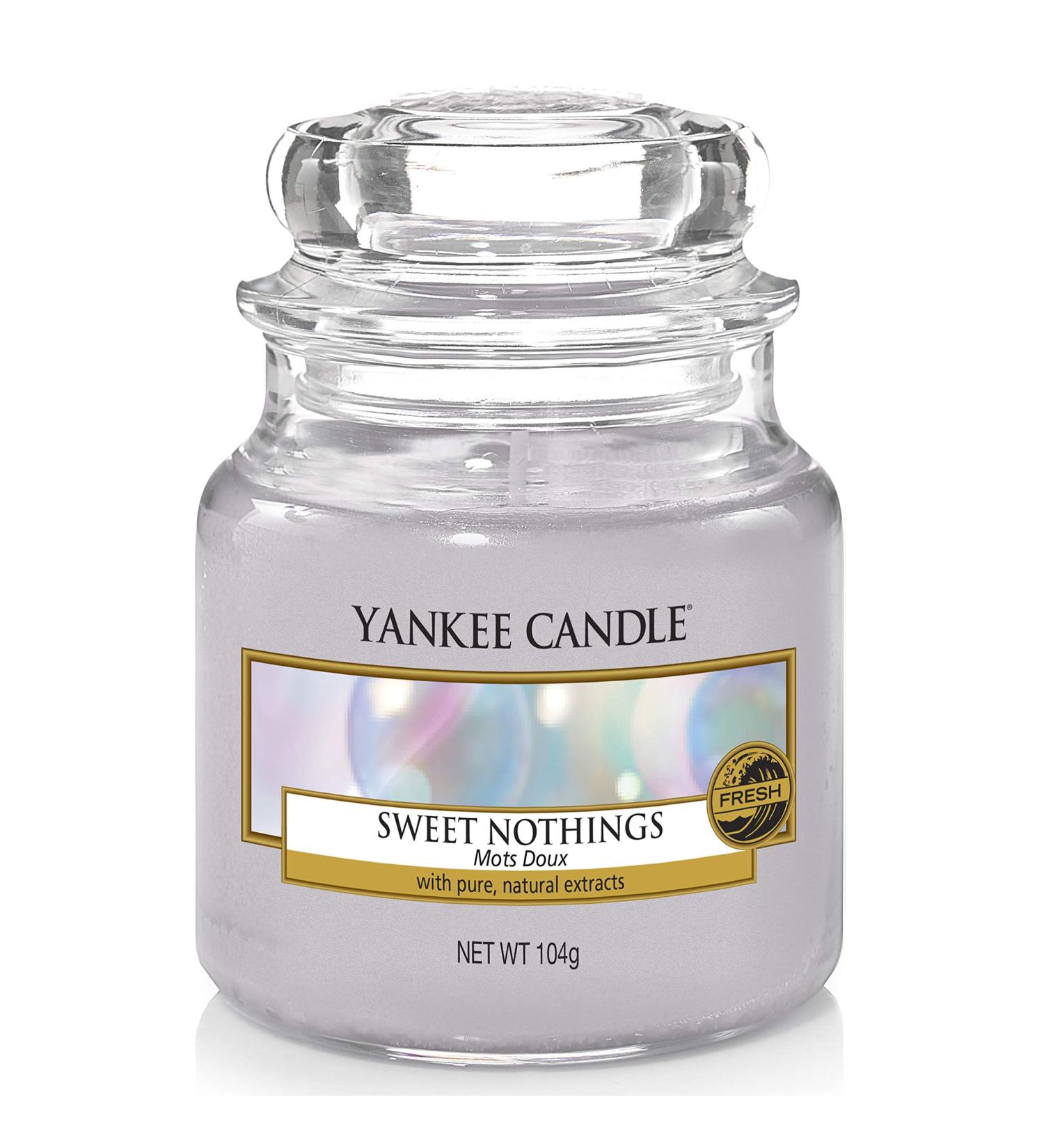Yankee Candle Sweet Nothings Small Jar Candle - Intimate Scent | Buy Online - Buy Online on GoSupps.com