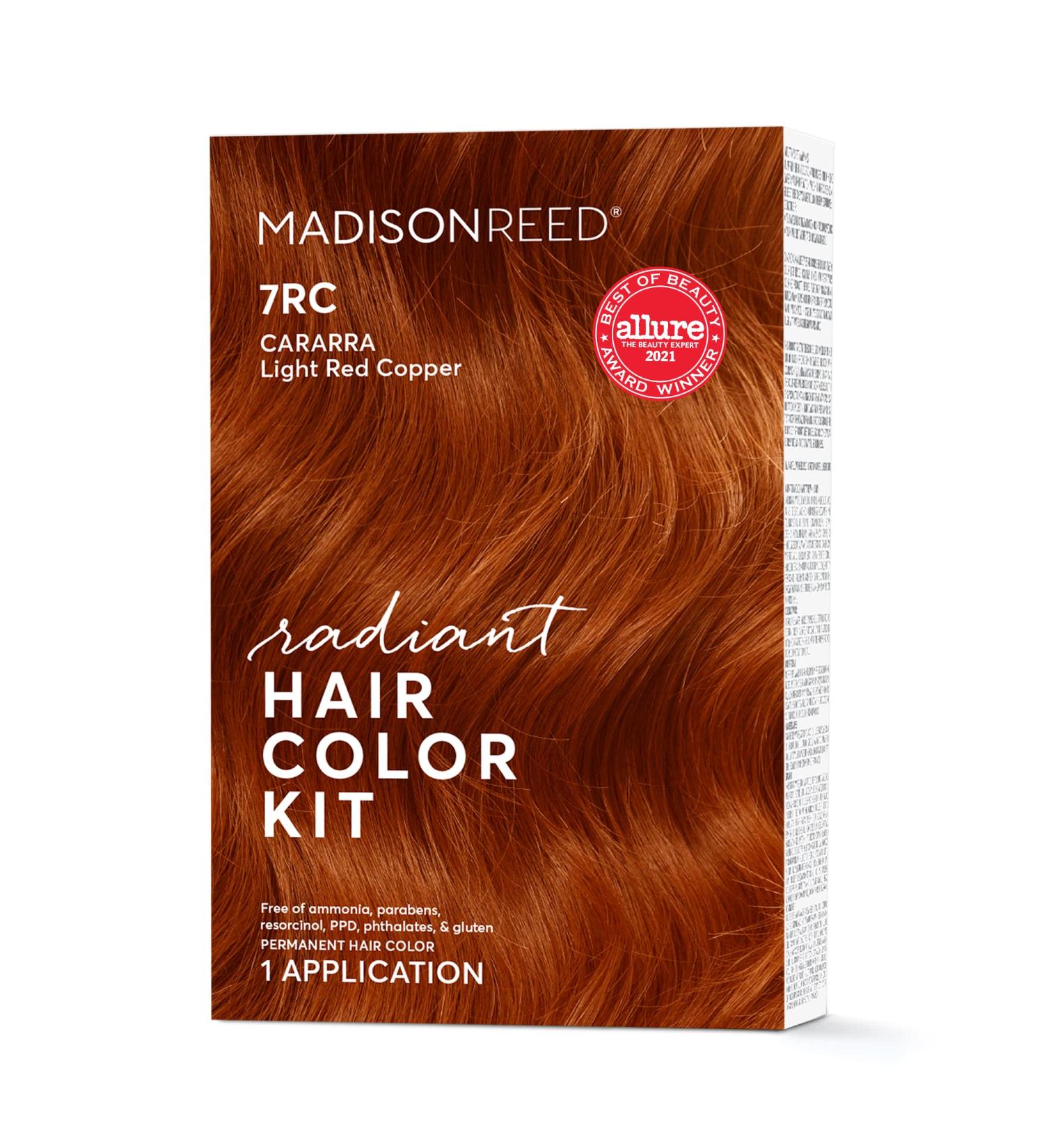Madison Reed Carrara Crimson 7RC Radiant Hair Color Kit - Shades of Black Pack (1) - Buy Online on GoSupps.com