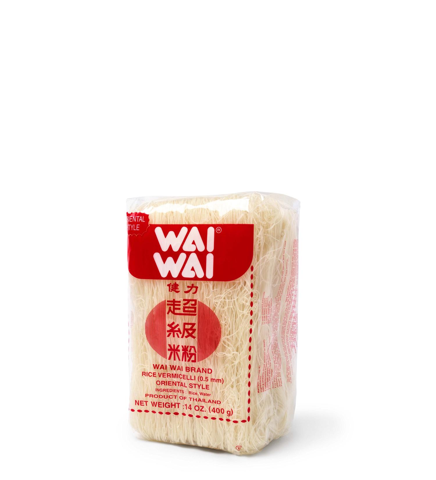 Wai Wai Oriental Style Rice Vermicelli Noodles 400 g