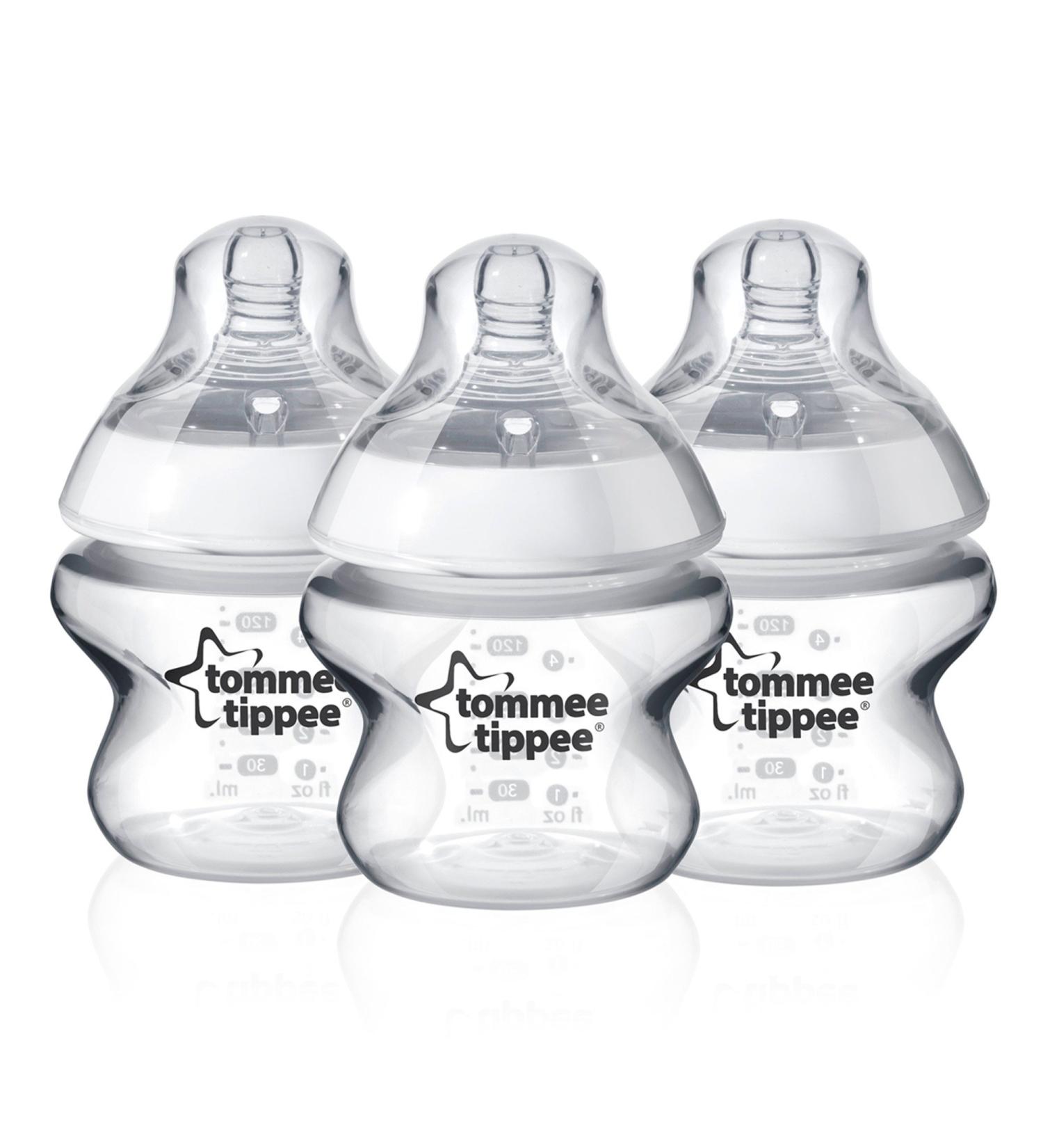 Tommee Tippee Closer to Nature Baby Bottle 5oz Extra Slow Flow Nipple (3 Pack) - Buy Online on GoSupps.com