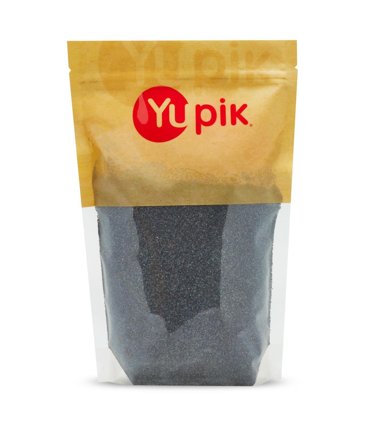 Yupik Raw Poppy Seeds 1 kg Gluten-Free Non-GMO Kosher Vegan Ideal for Seasoning Baking Filling & Topping 1 kg (Pack of 1) - Buy Online on GoSupps.com