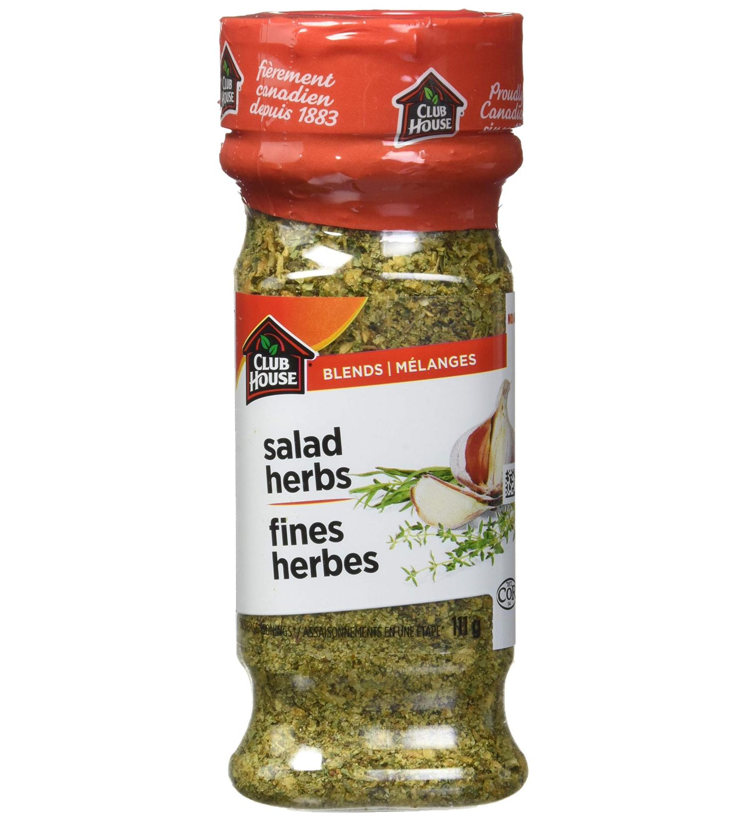 Club House Quality Natural Herbs & Spices Signature Blend Salad Herbs 111g - Buy Online on GoSupps.com