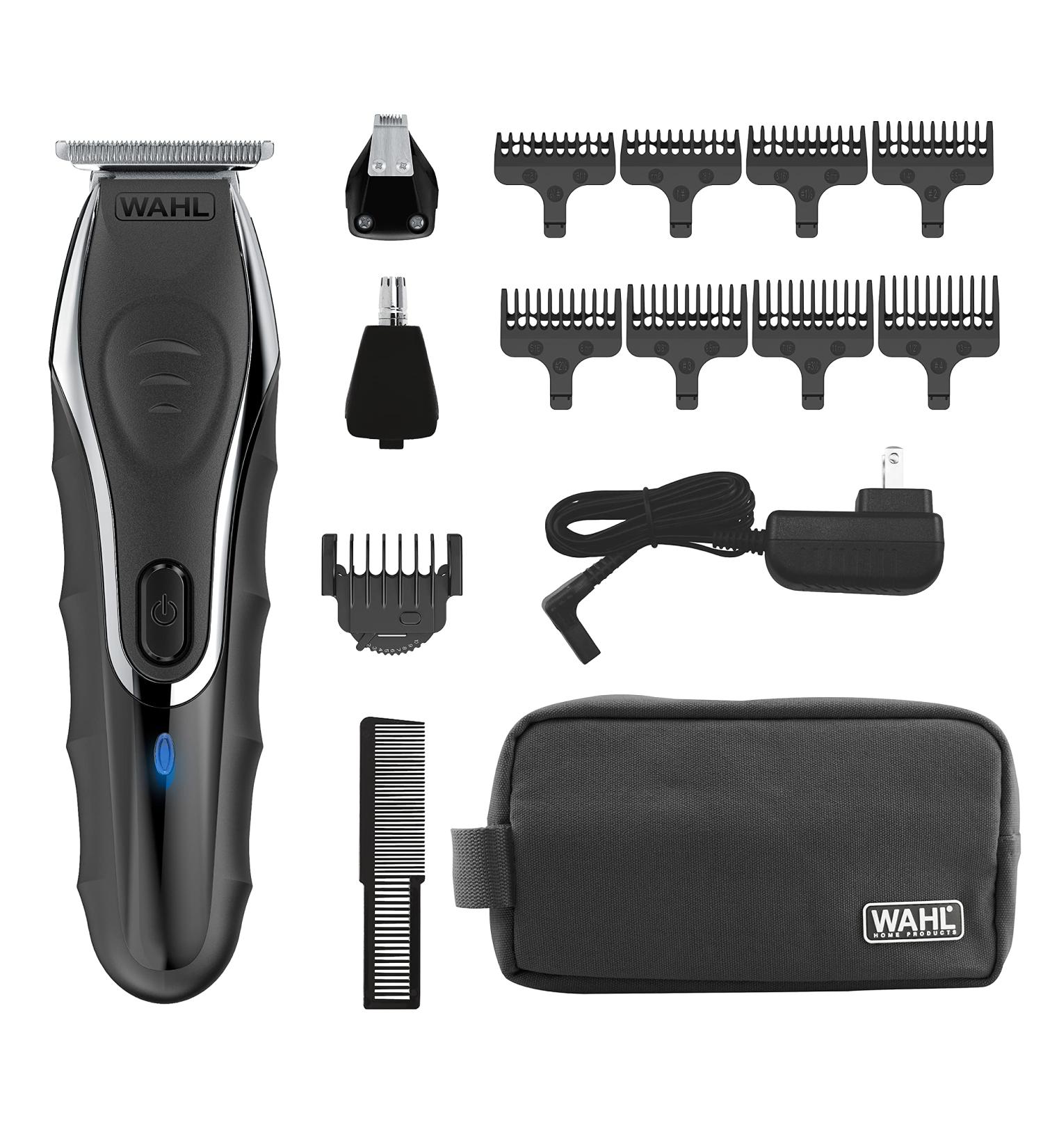 Wahl Aqua Blade Rechargeable Trimming Kit - 3 Interchangeable Heads for Detailing & Grooming - Model 9899-100 - Buy Online on GoSupps.com