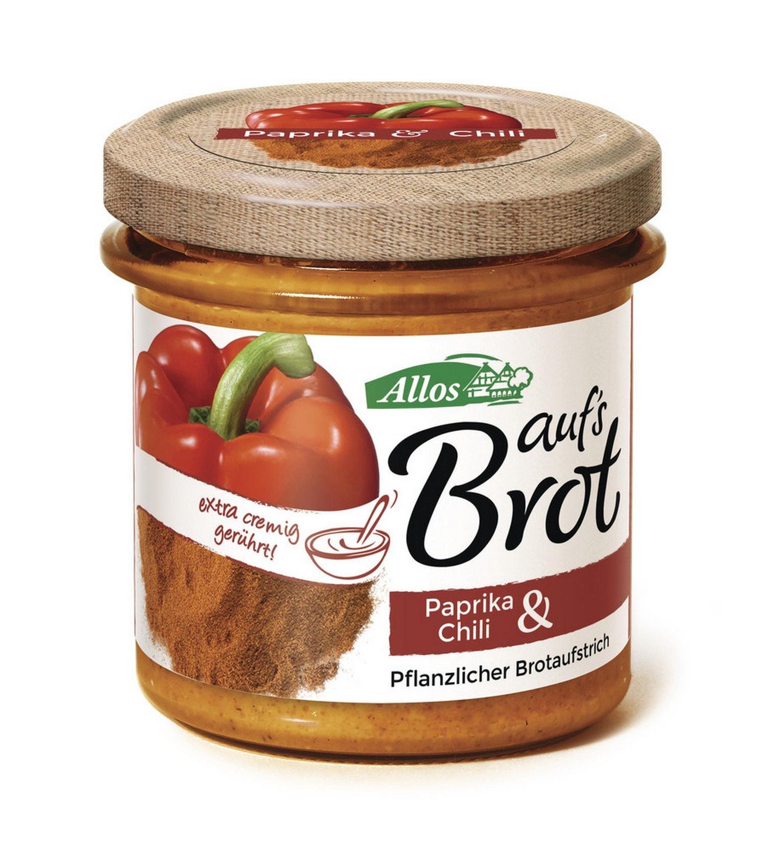 ORGANIC CREAMY PEPPER AND CHILI PASTE 140 g - ALLOS