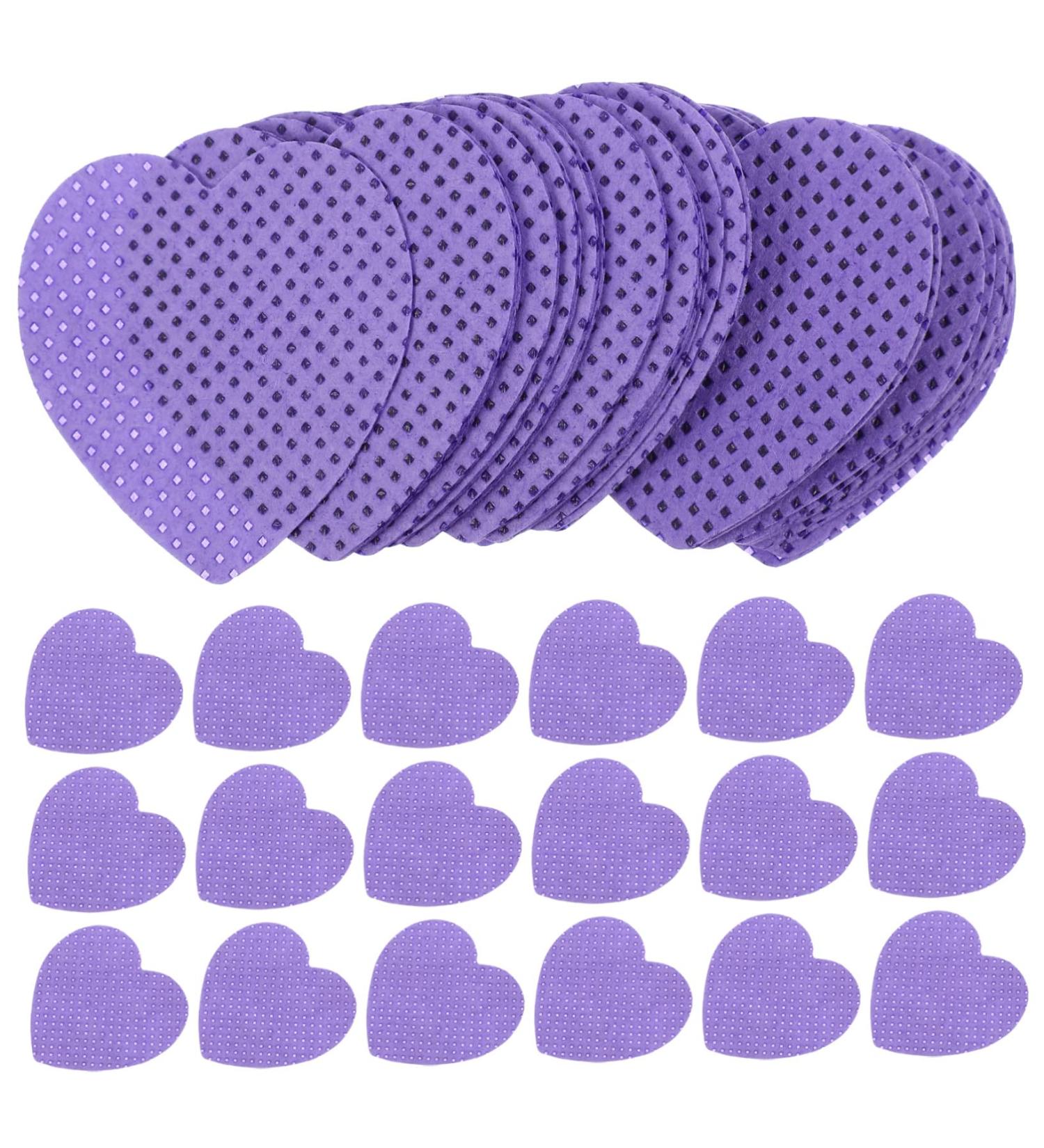 minkissy Lint Free Wipes Gel Nail Remover 200 sheets Removers Removal Heart Shaped Polish Makeup Nail Remover Wipes Travel Acrylic Nail Remover Lint Free Nail Wipes 4.8x4.8cm Purple - Buy Online on GoSupps.com
