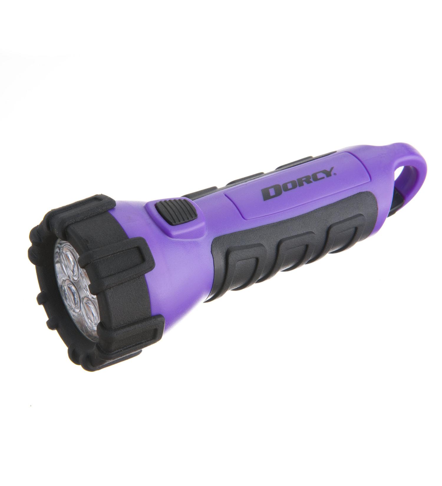 Dorcy 55 Lumen Floating Waterproof LED Flashlight with Carabineer Clip Dorcy  Purple (41-2508) Purple Flashlight - Buy Online on GoSupps.com