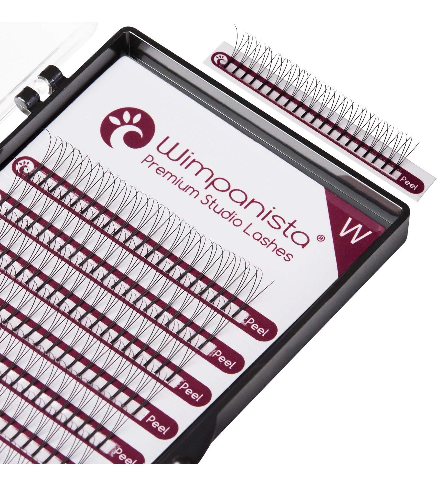 W Lashes - Silk C Curl 3D Cluster Eyelashes | 0.15mm Thickness | 13mm Eyelash Extension by Wimpanista - International Shipping - Buy Online on GoSupps.com