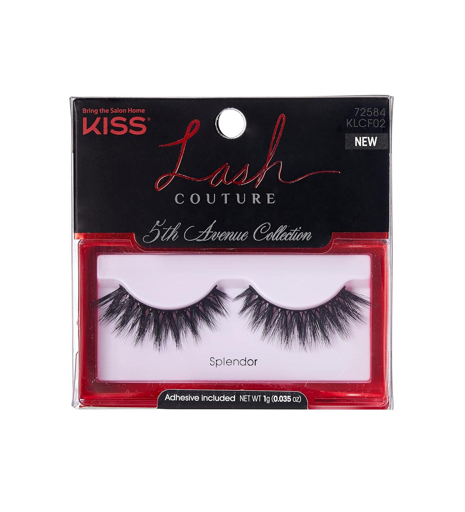 KISS Lash Couture 5th Avenue Collection False Eyelashes - Black - Buy Online on GoSupps.com