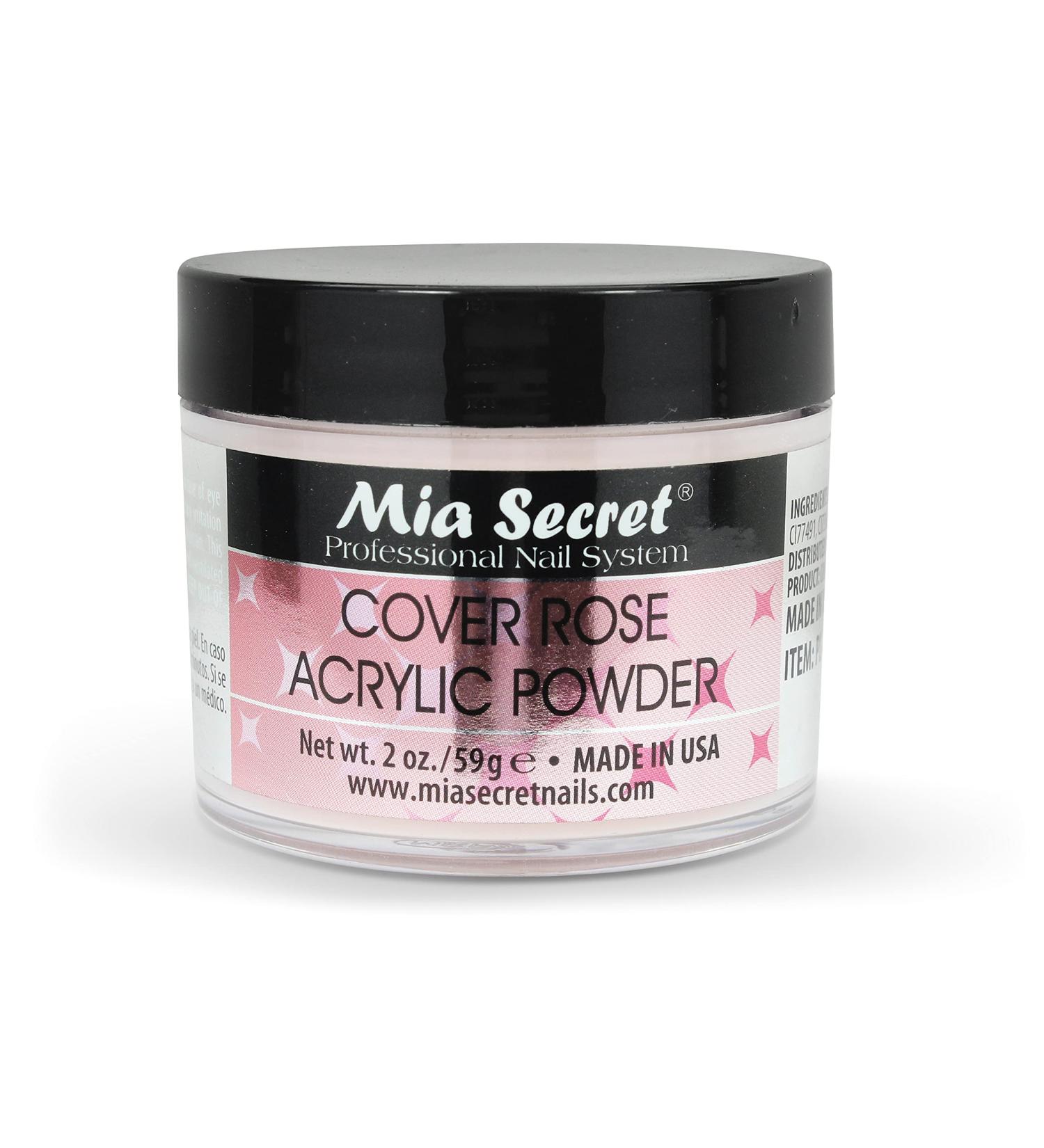 Mia Secret Cover Rose Acrylic Powder 2 Oz - Professional Grade (Pack of 1) - Buy Online on GoSupps.com