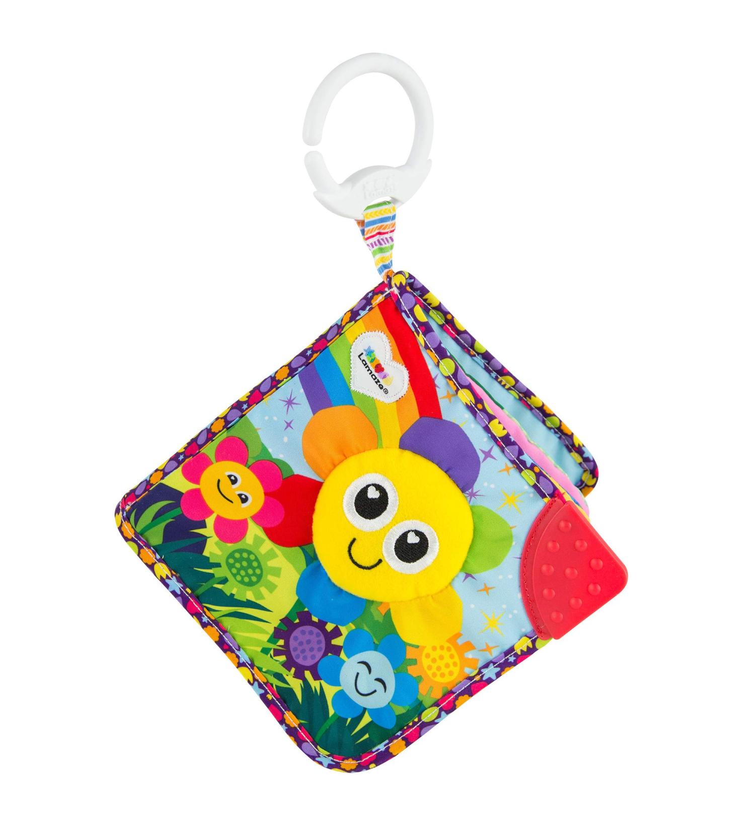 LAMAZE JNS_483445 L27186 Friends Book Soft Pushchair Toy Colourful 1 Count (Pack of 1) Multi Multicolor Fun with Colours - Buy Online on GoSupps.com