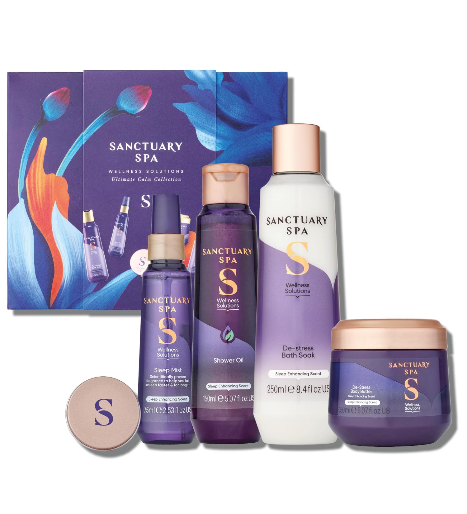 Sanctuary Spa Ultimate Calm Collection - Vegan Gift Set for Women | Self Care Gift | Birthday Gift Idea | Women's Gift Sets | Amazon Exclusive - Buy Online on GoSupps.com