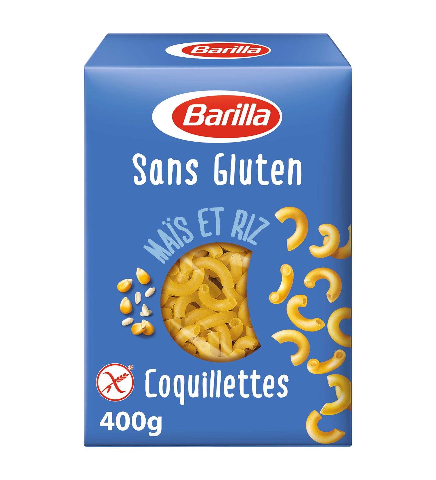 Barilla Shells Corn & Rice Gluten Free 400g - Buy Online on GoSupps.com