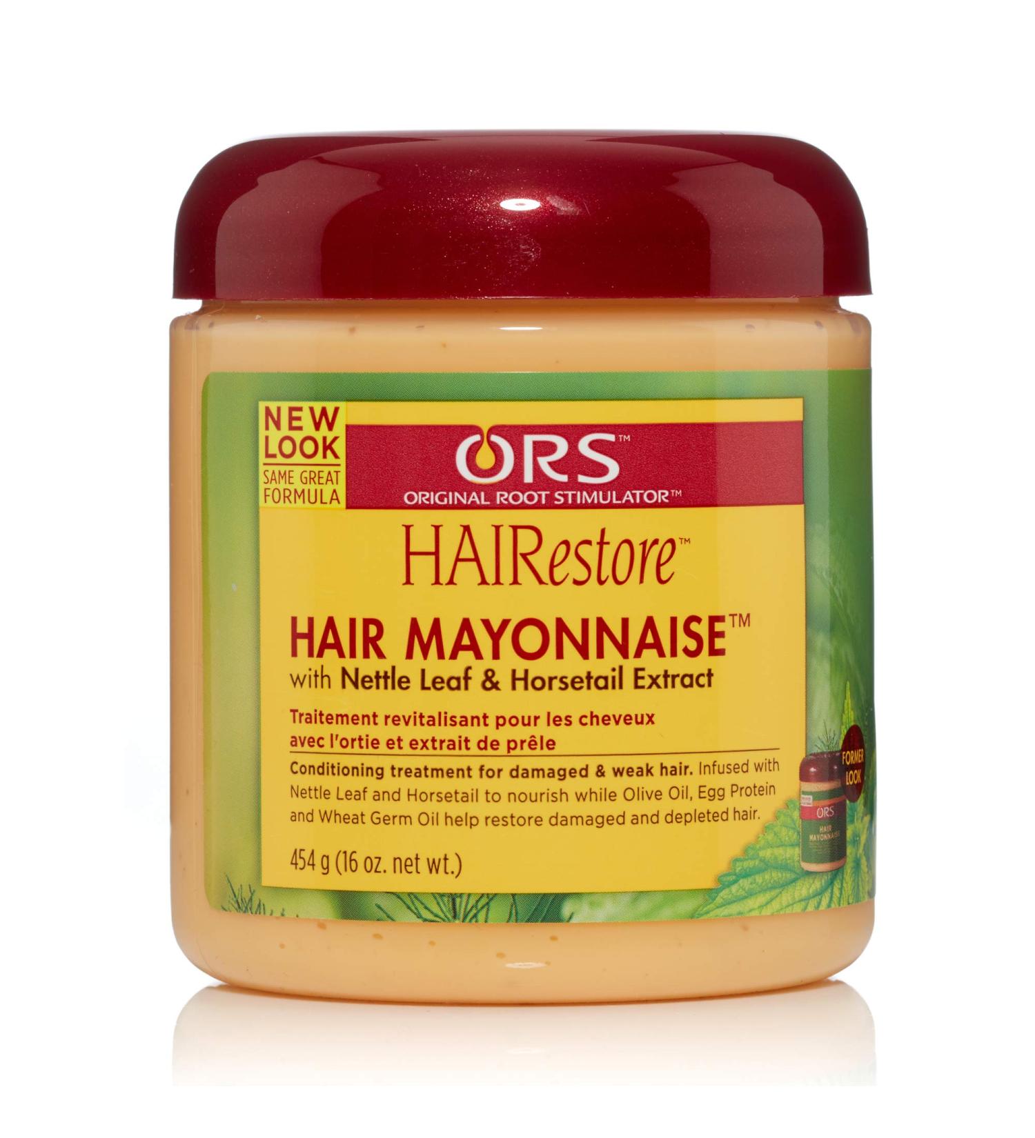 Ors Hair Mayonnaise Treatment 16 Ounce Jar (473ml) (3 Pack)