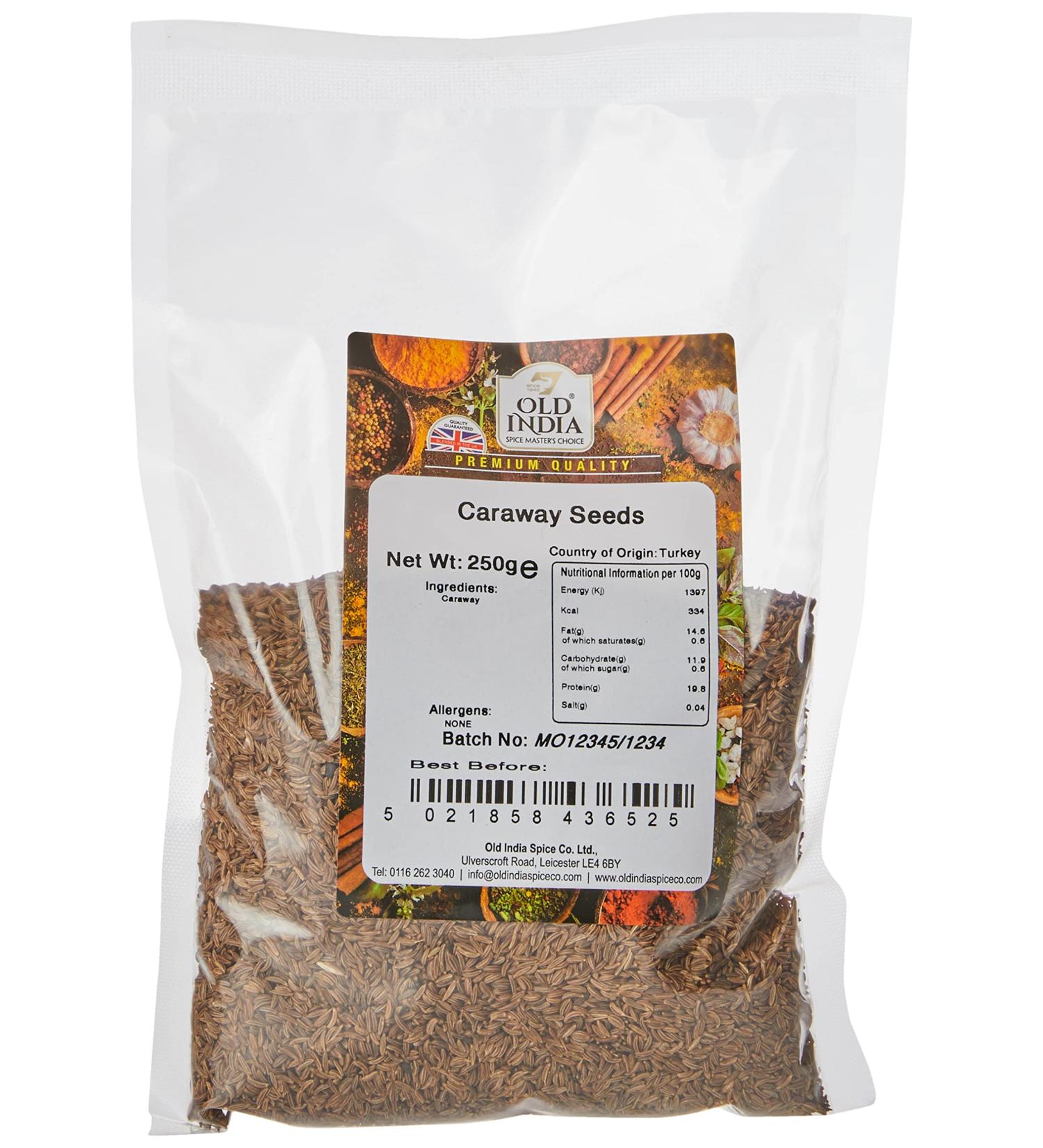 Old India Caraway Seeds 250g - Premium Quality Spice - Pack of 1 - Buy Online on GoSupps.com