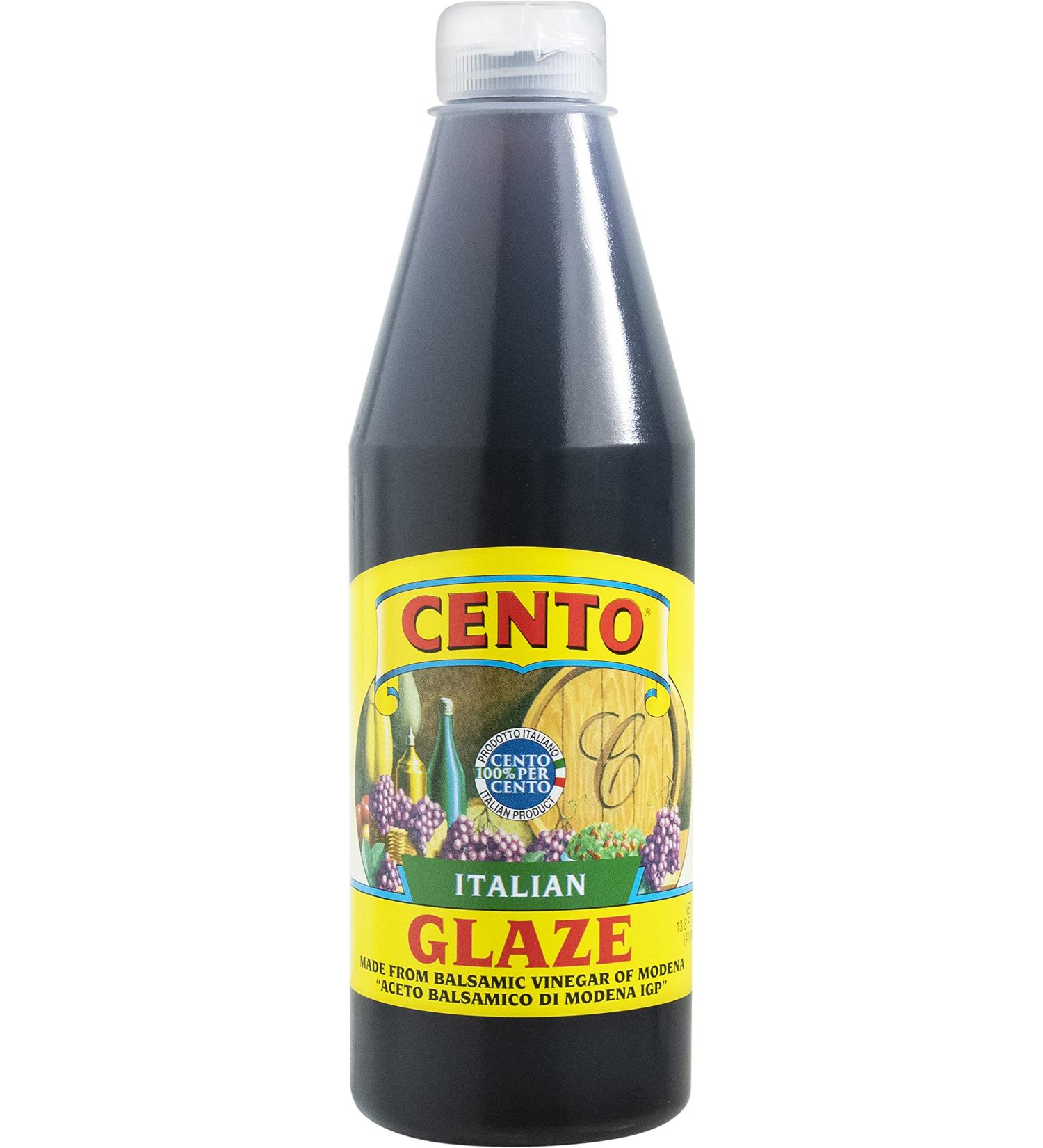 Cento Balsamic Glaze 13.8 oz Bottle - Premium Quality Balsamic Reduction - Buy Online on GoSupps.com