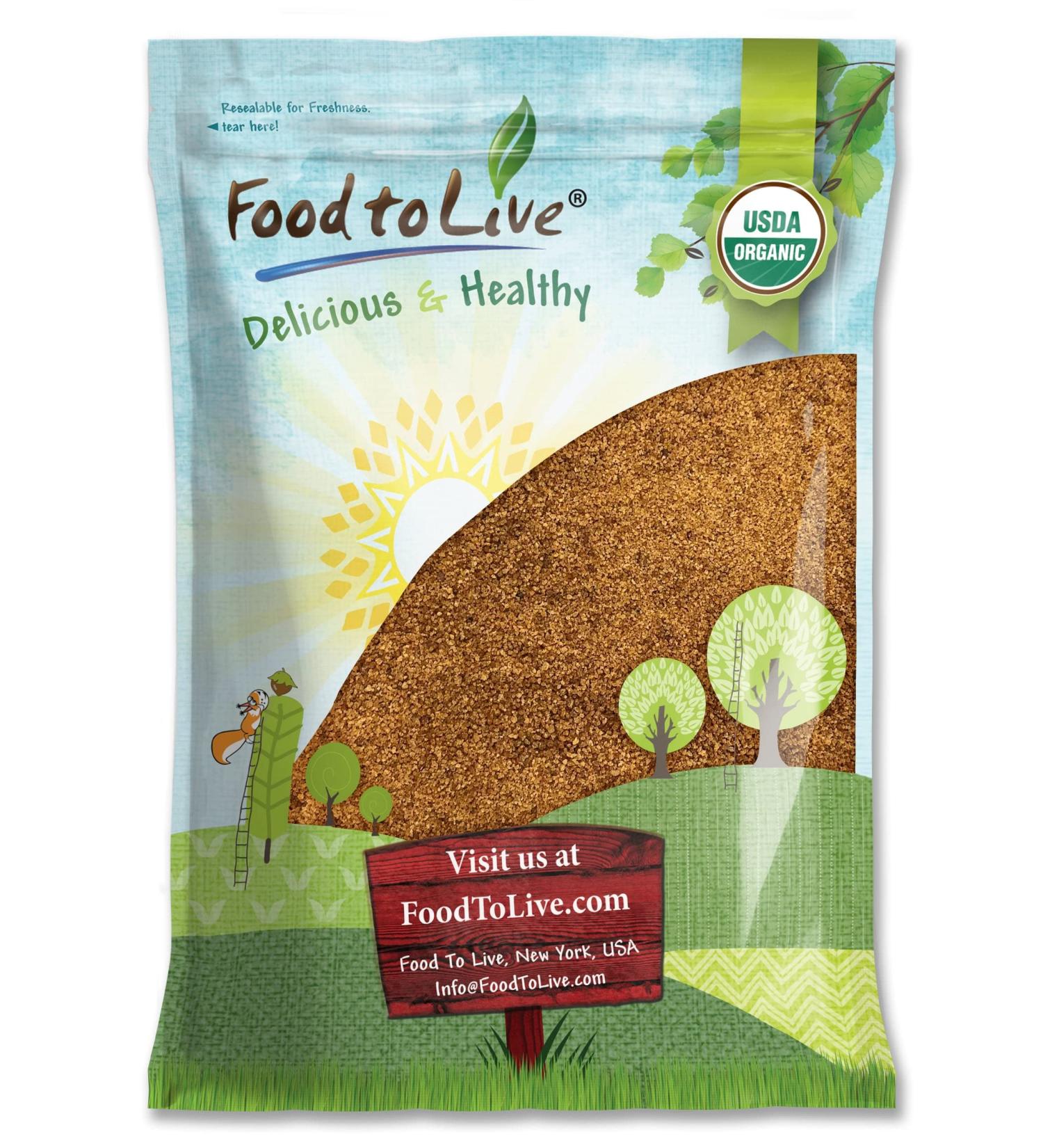 Organic Brown Coconut Sugar 10 Pounds - Non-GMO, Kosher, Vegan, Fair Trade, Unrefined Sweetener - Perfect for Baking - Bulk 10 Pound Pack - Buy Online on GoSupps.com