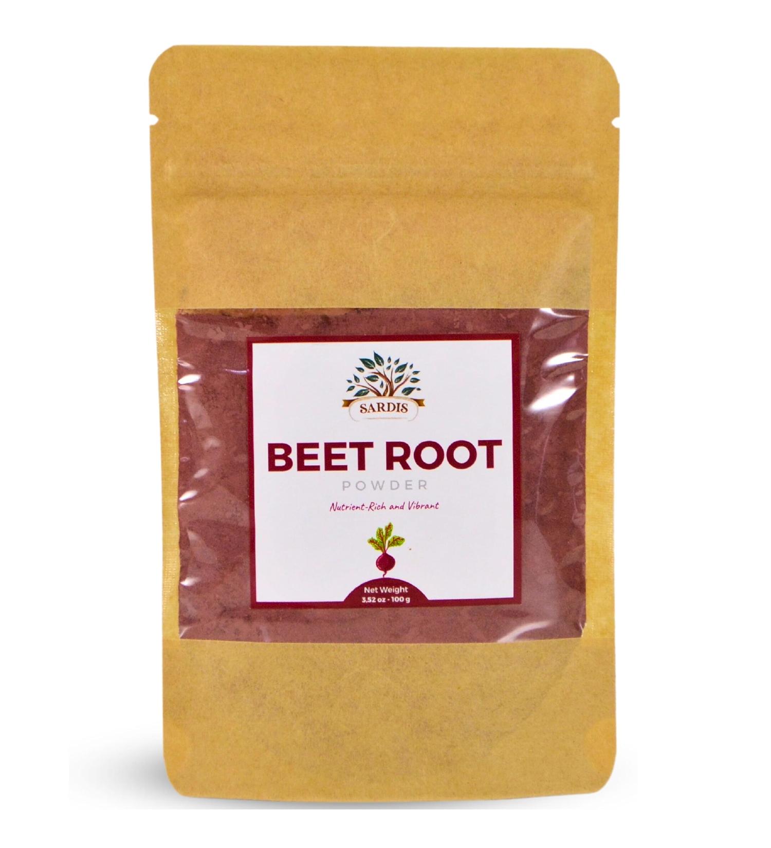 Sardis Beet Root Powder 100 Gram - Buy Online on GoSupps.com