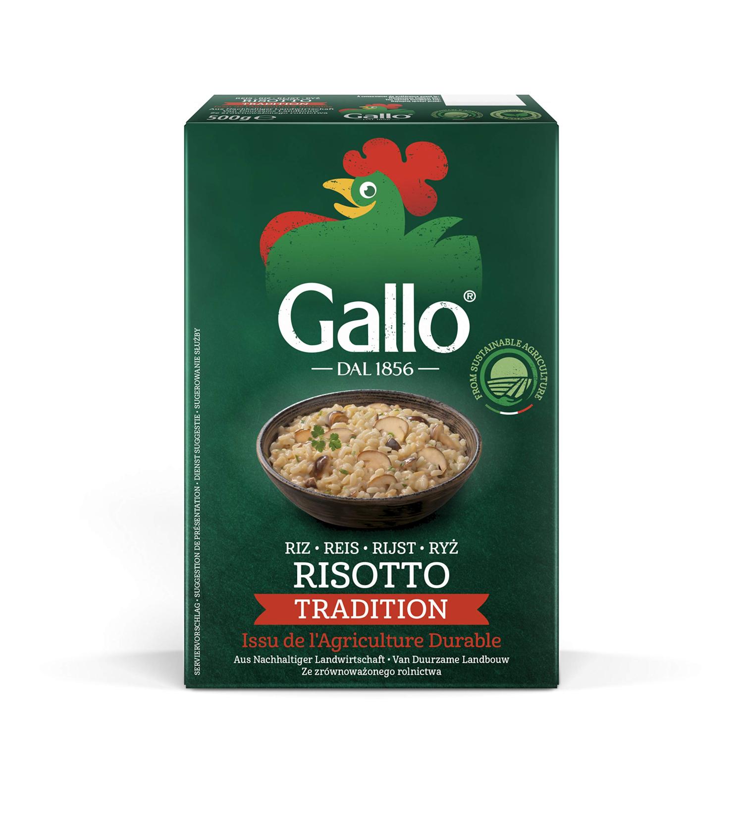 Riso Gallo Traditional Rice for Risotto 500 g - Pack of 6 - Buy Online on GoSupps.com