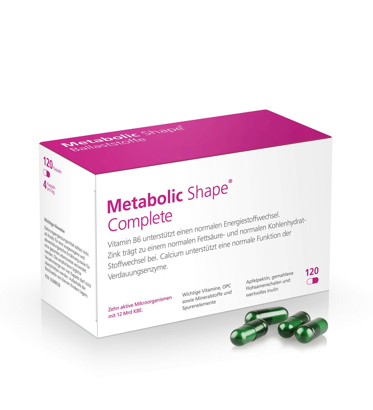Metabolic Shape Complete - Effective Weight Loss Solution | Vegan & Lab-Tested for Gut Health - Buy Online on GoSupps.com