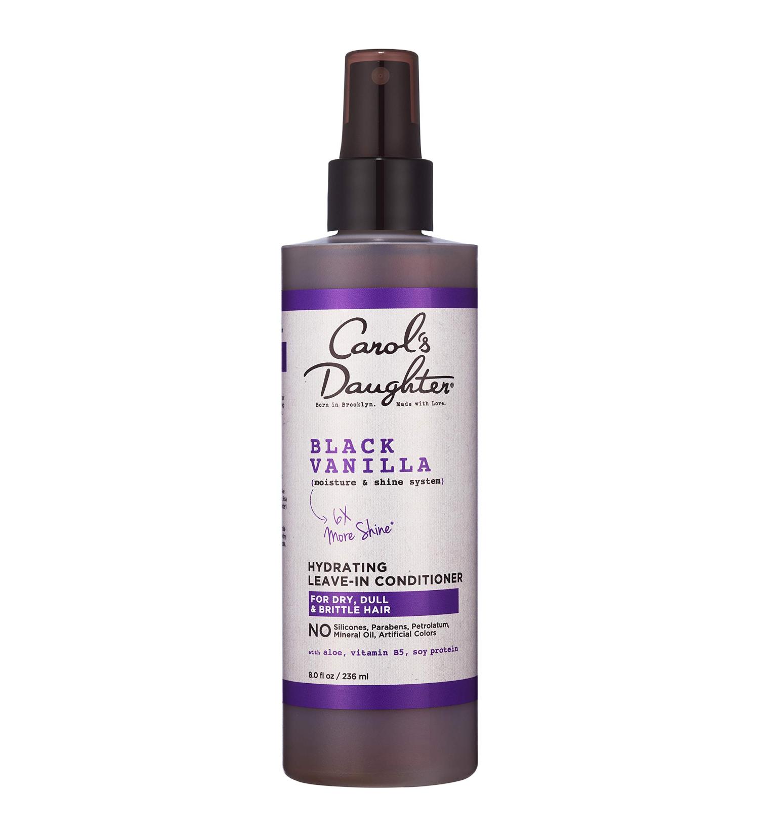 Carol's Daughter Black Vanilla Leave-In Conditioner 8 fl oz - Hydrating Care for Dry, Dull, Brittle Hair - Buy Online on GoSupps.com