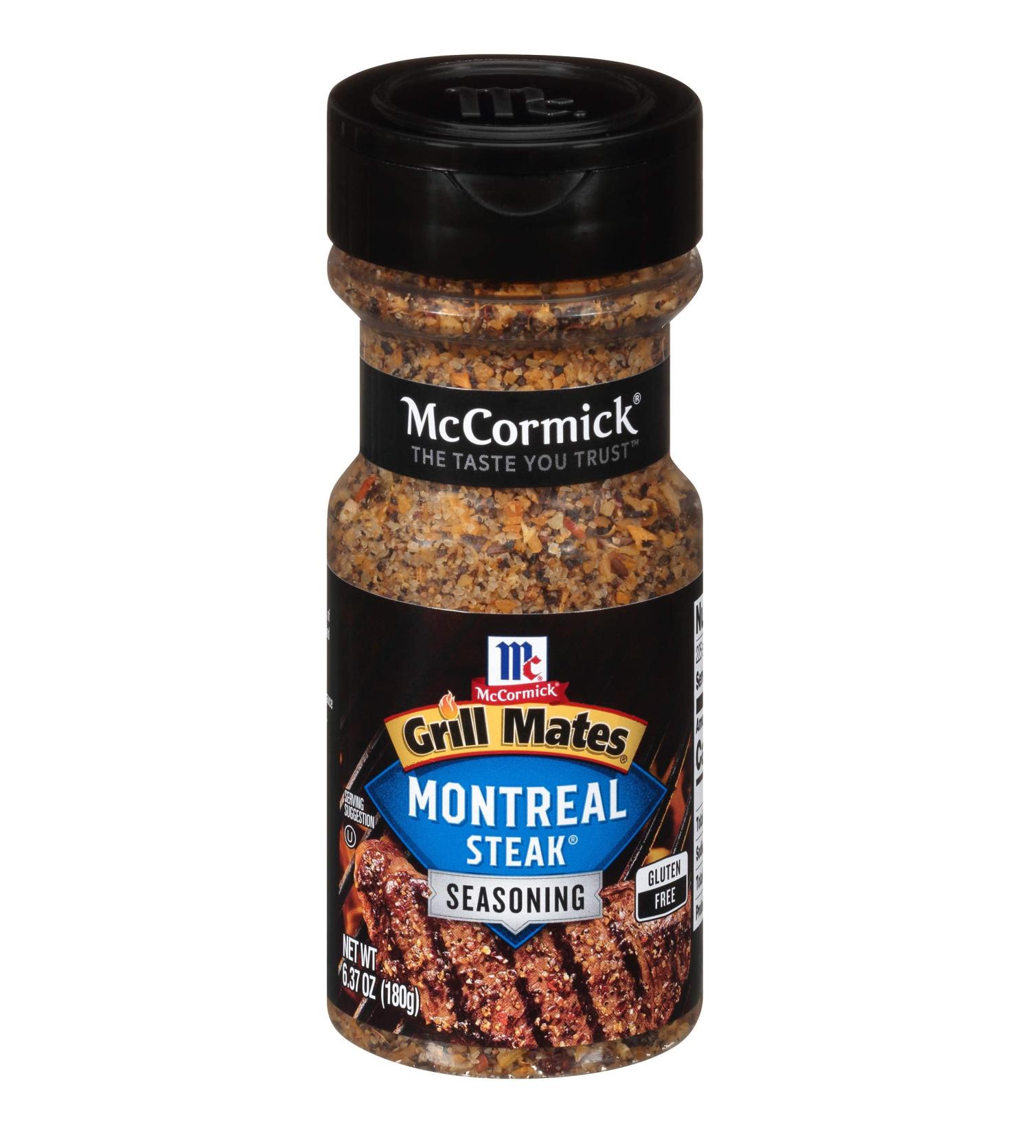 McCormick Grill Mates Montreal Steak Seasoning 96g - Buy Online on GoSupps.com