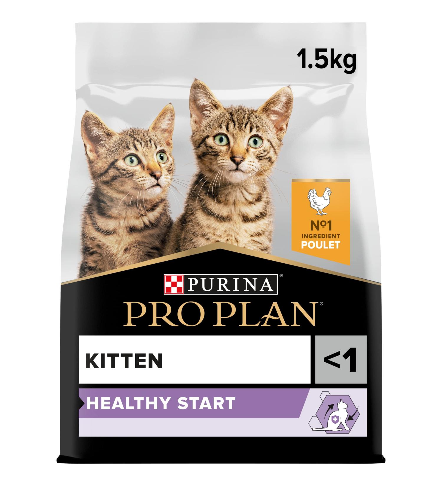 PRO PLAN Cat Junior - Rich in Chicken - 1.5 kg - Cat Food for Kittens - Buy Online on GoSupps.com