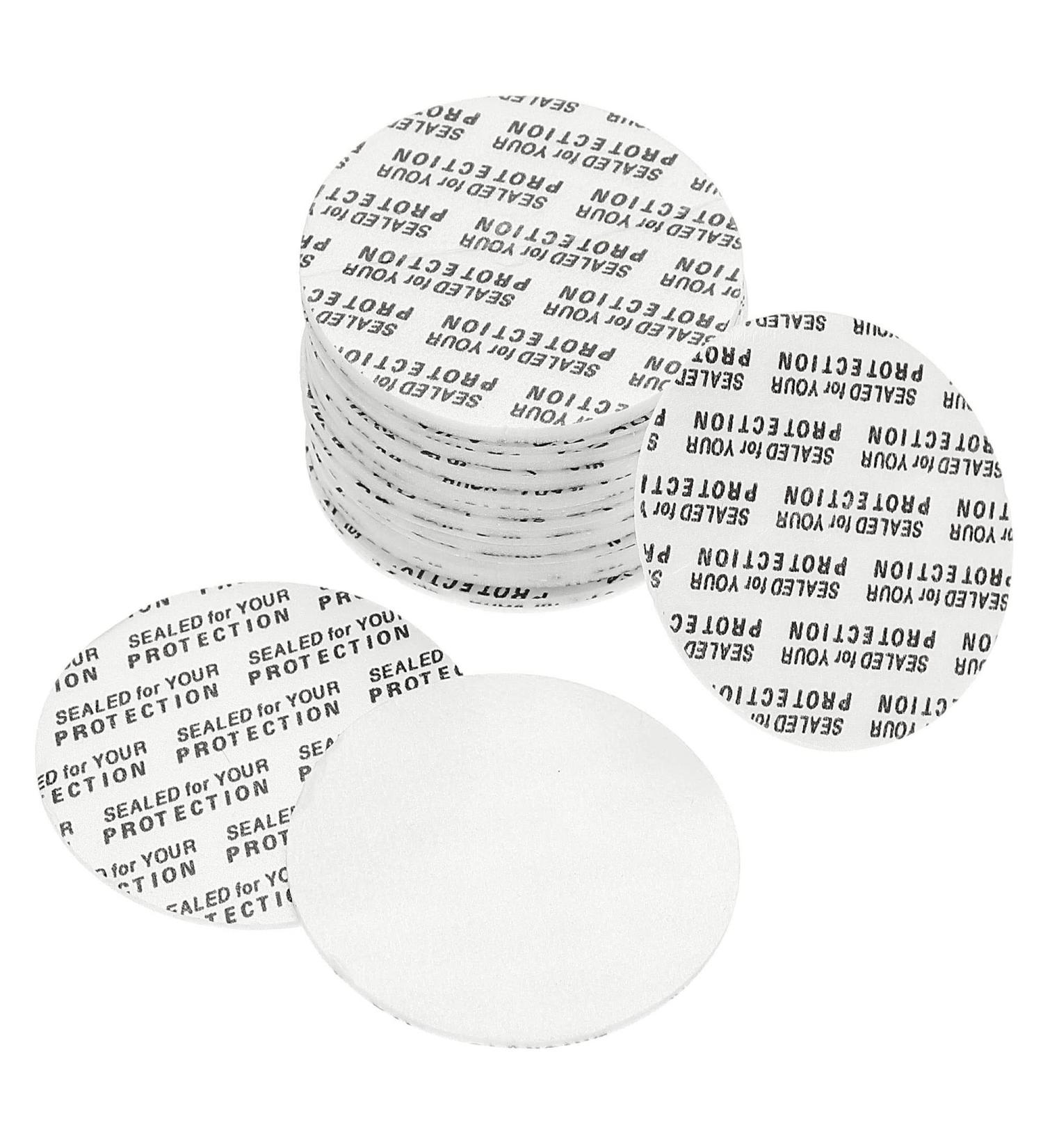 PATIKIL 45mm/1.77" Foam Lid Liner 100 Pack PS Foam Resistant Tamper Pressure Sensitive Seal for Bottle Cap Liners Seals - Buy Online on GoSupps.com