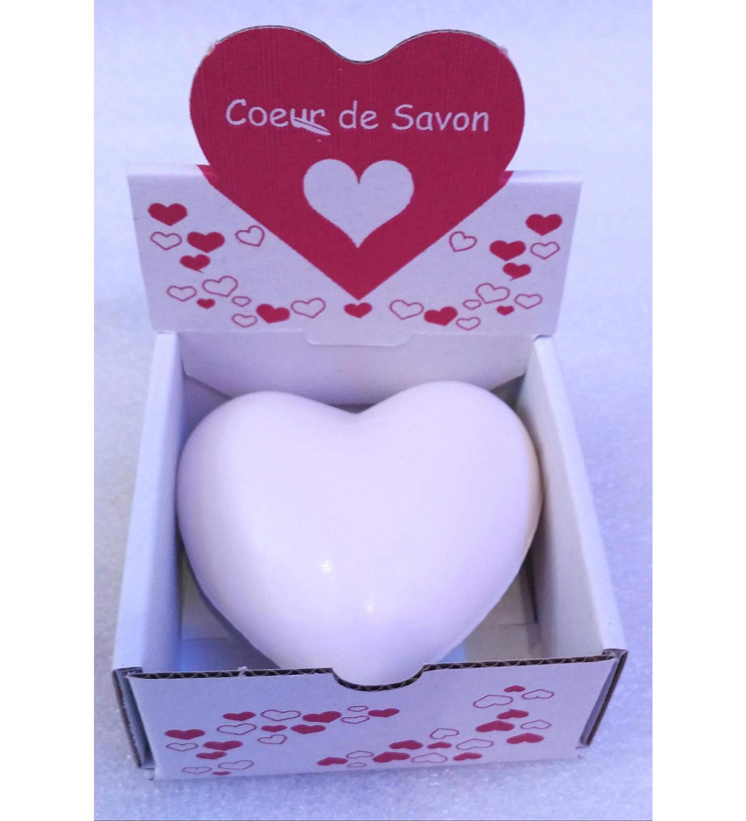 Heart soap from Provence rose with shea butter