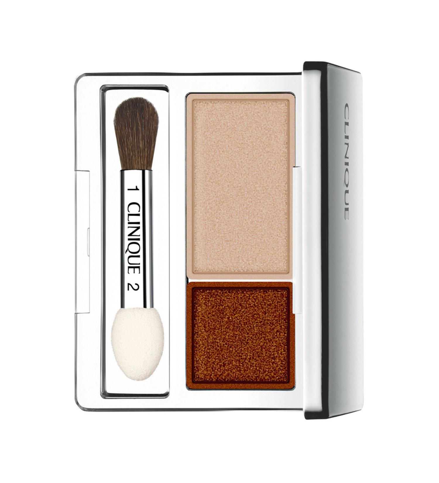 Clinique All About Shadow Duo  16 Day Into Date  0.07 Ounce