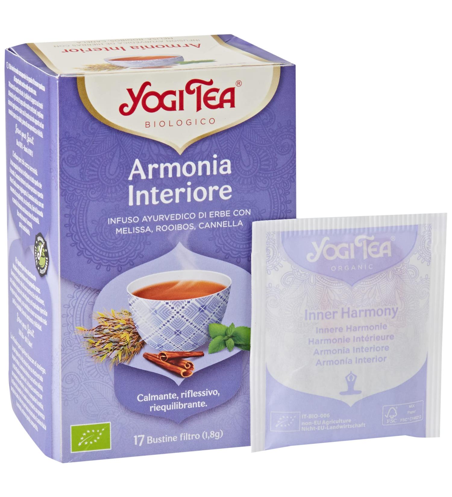 Yogi Tea Yogi Tea Armonia Interior 306 g 17 filters - Buy Online on GoSupps.com
