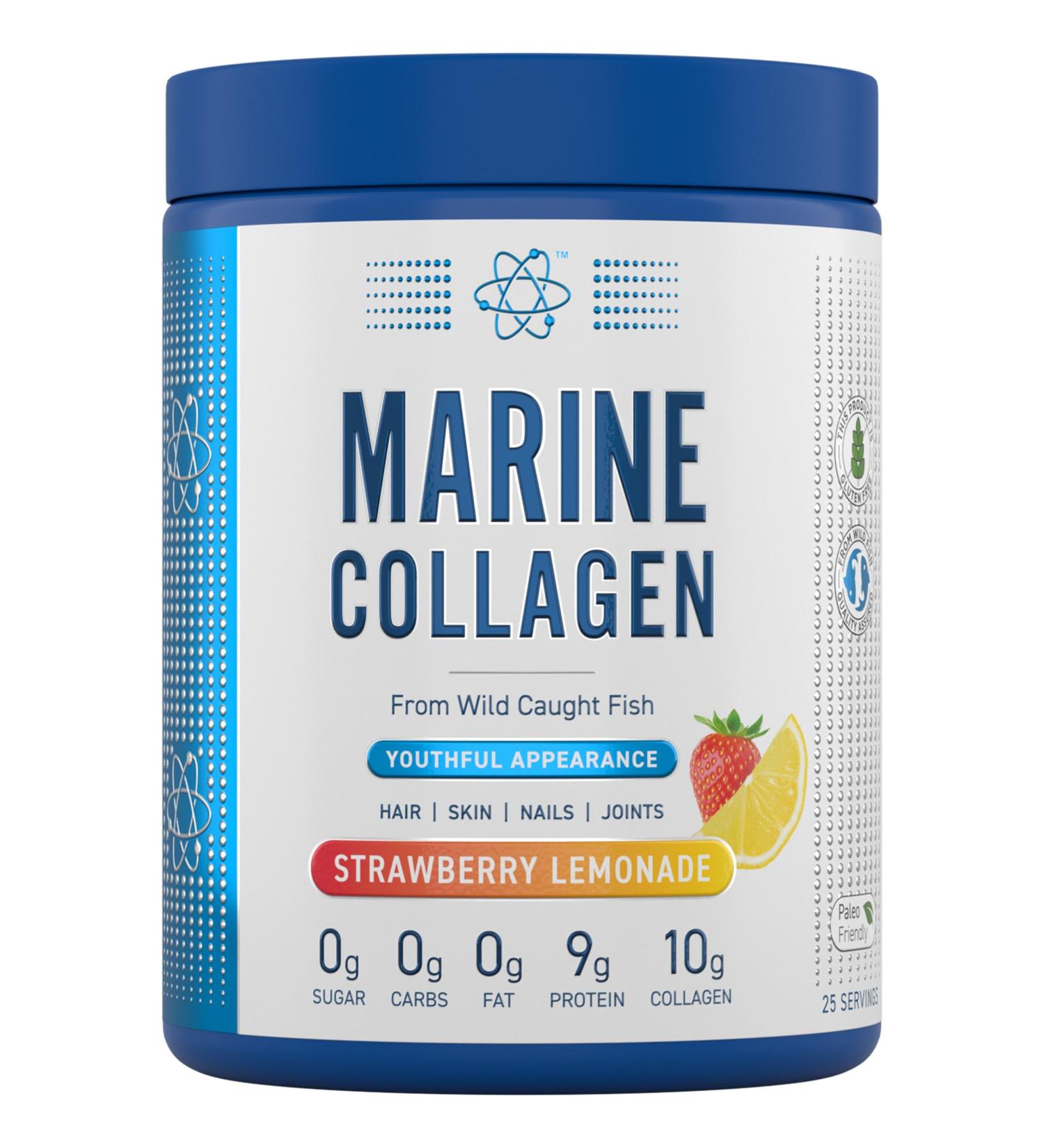 Applied Nutrition Marine Collagen Strawberry Lemonade 300G - Buy Online on GoSupps.com