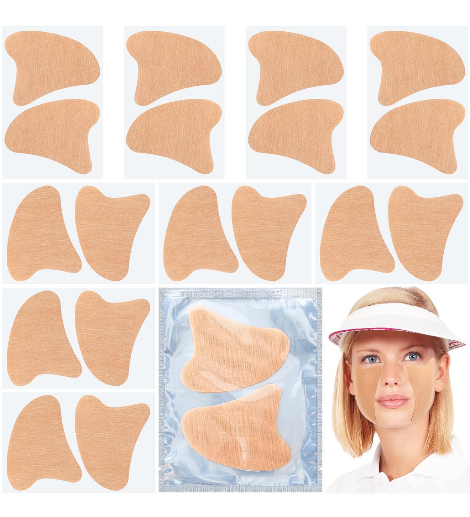 10 Pair Sun Protection Patch | UV Protection for Face | Multifunctional Patches for Sports & Outdoor Activities - Golf Surf Swim Ski | Men & Women - Buy Online on GoSupps.com