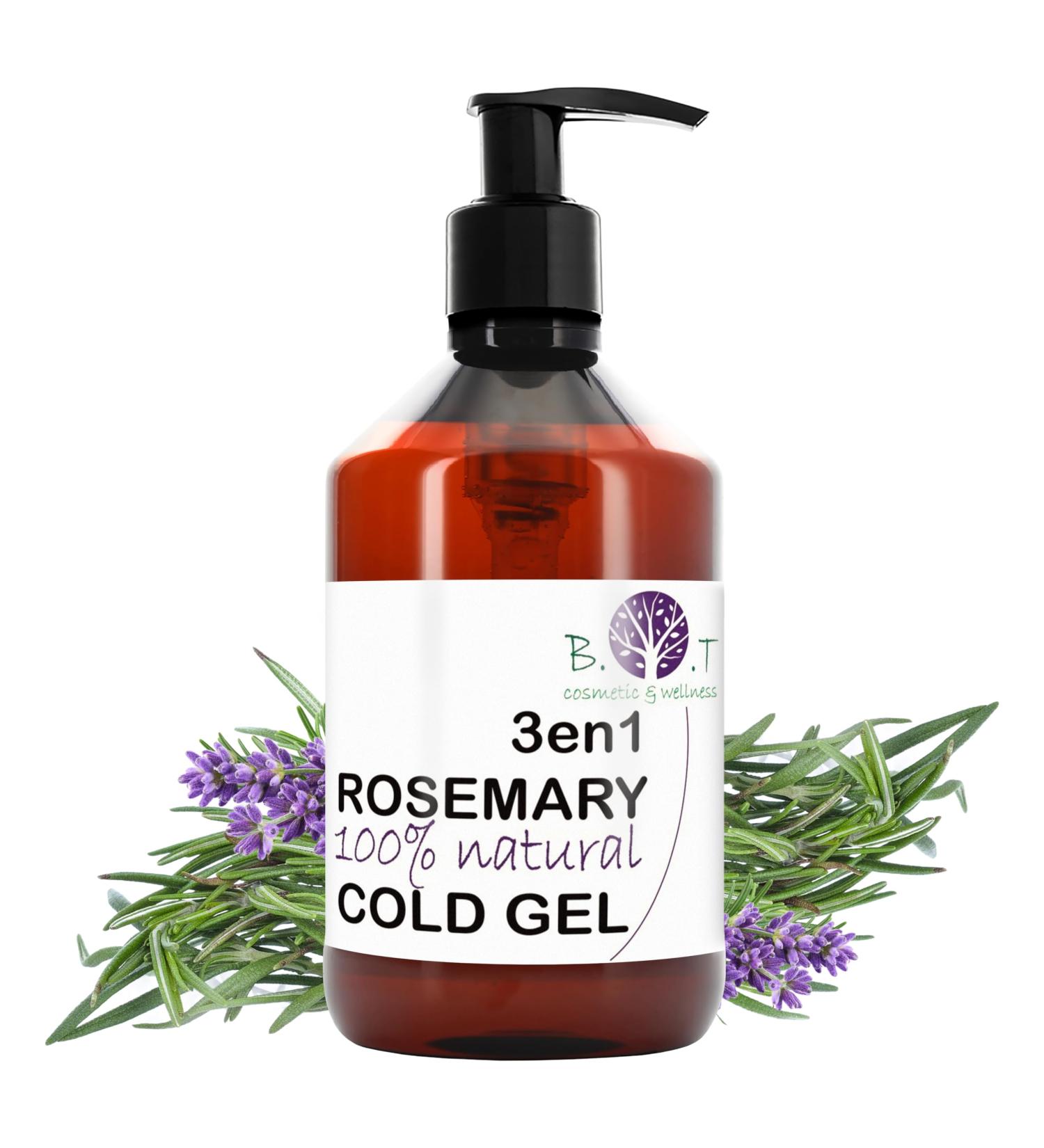 B.O.T Cosmetic & Wellness - Gel Rafra chissant 3en1 au Romarin | Muscles Circulation Relaxant Sportif | Huile CBD Cr me D contractant Essentiel 250 ml - Buy Online on GoSupps.com