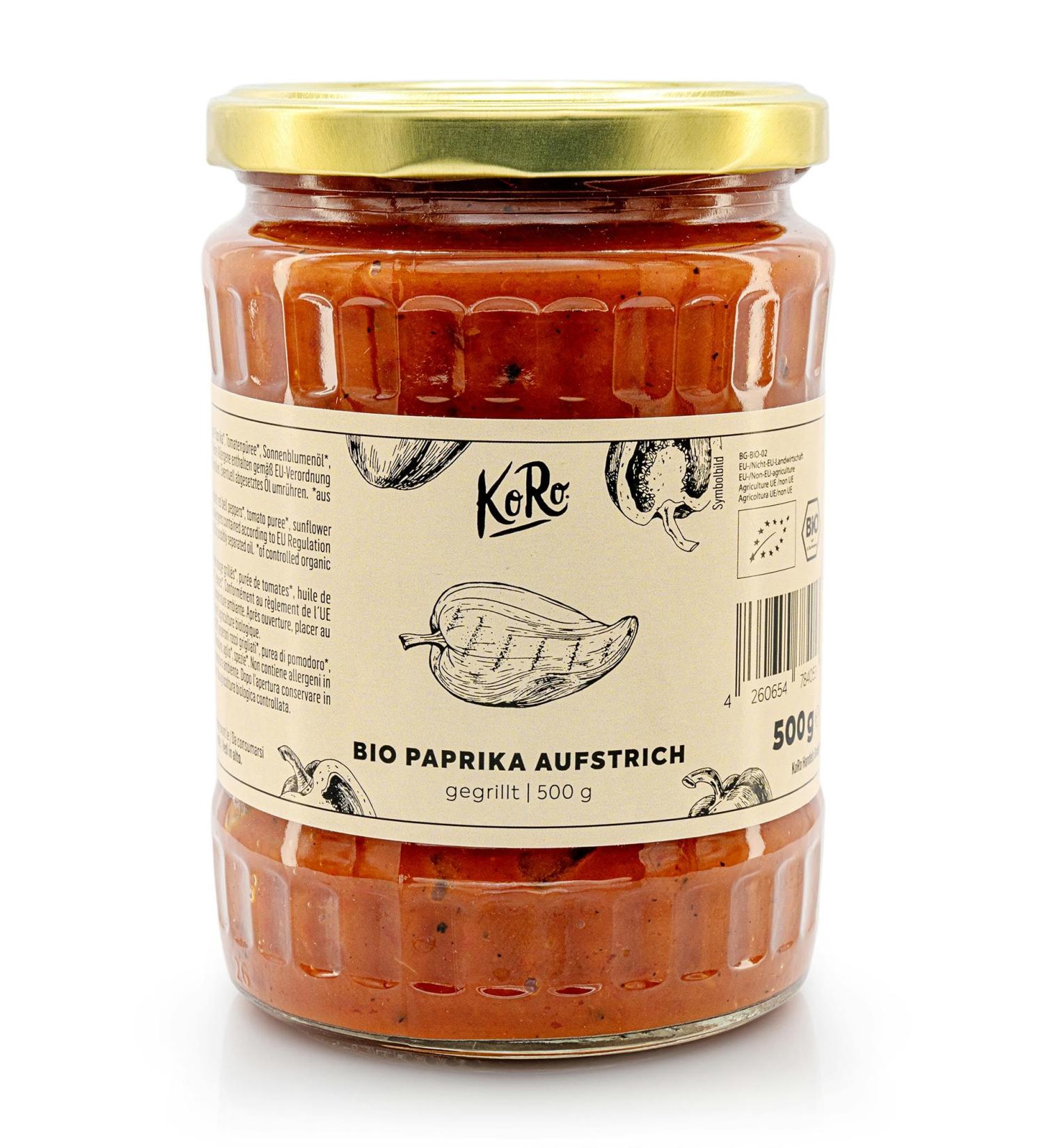 KoRo - Organic pepper spread 500 g - Buy Online on GoSupps.com